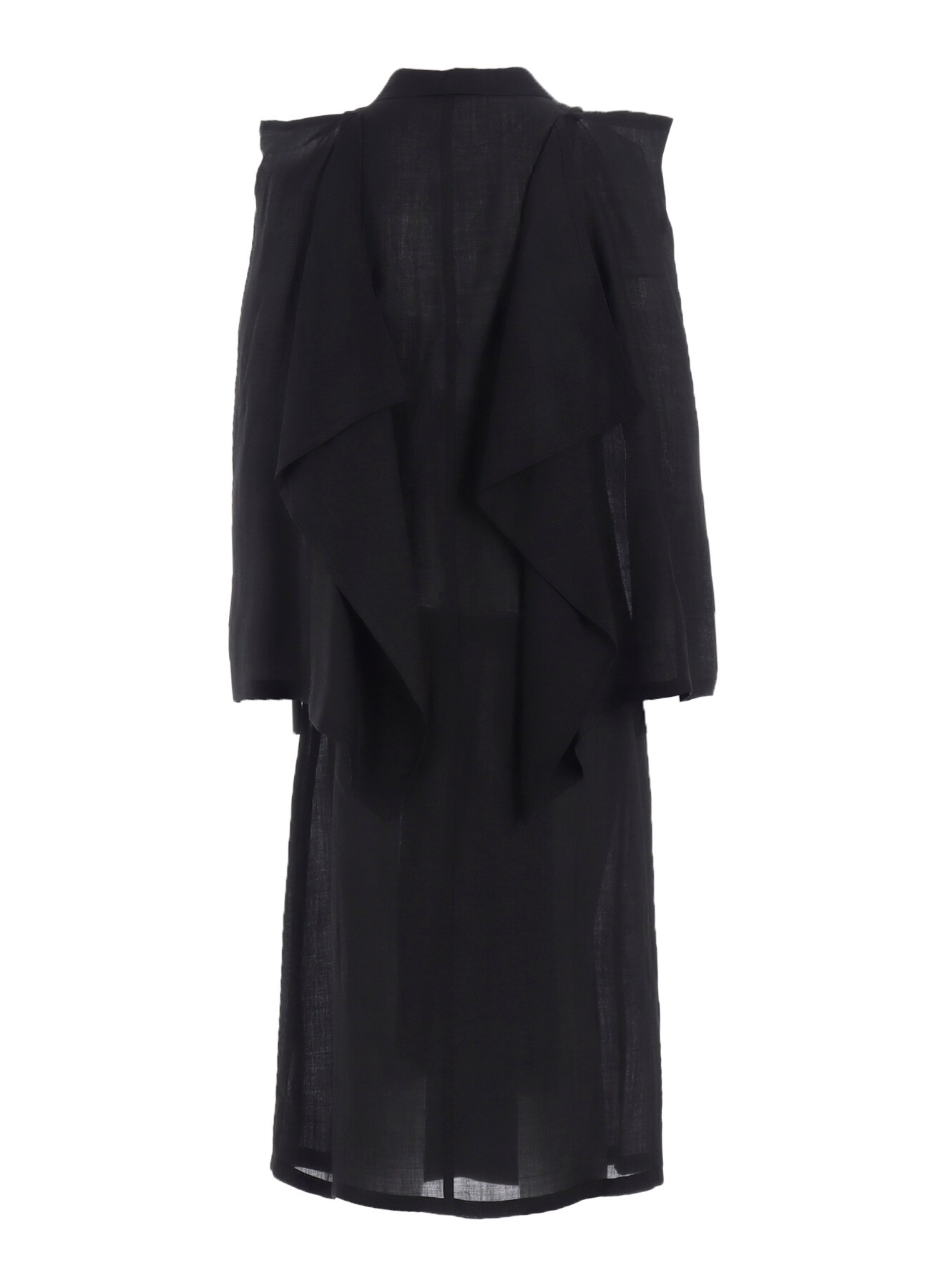 TWILL BOX SILHOUETTE COAT