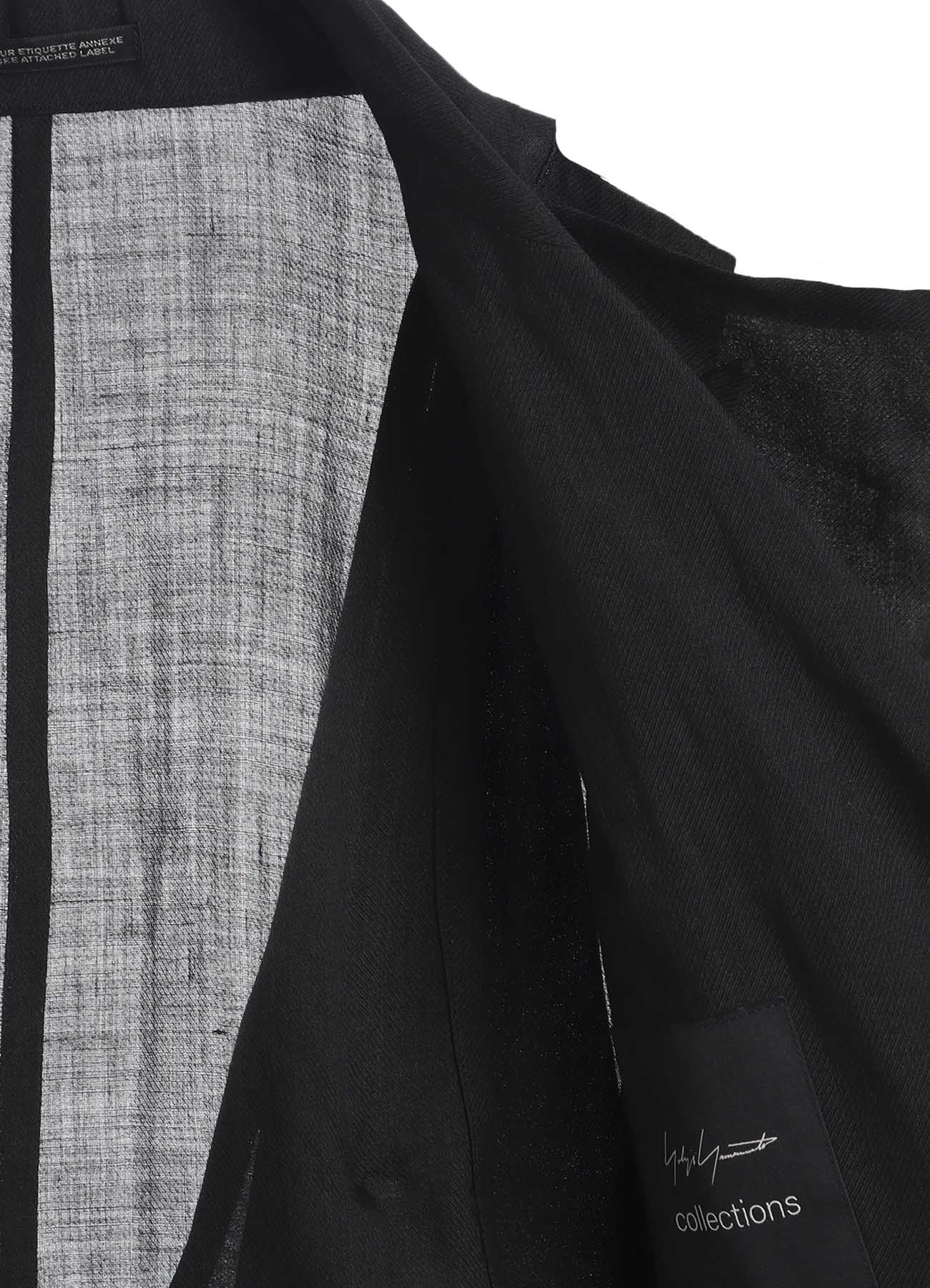 TWILL BOX SILHOUETTE COAT