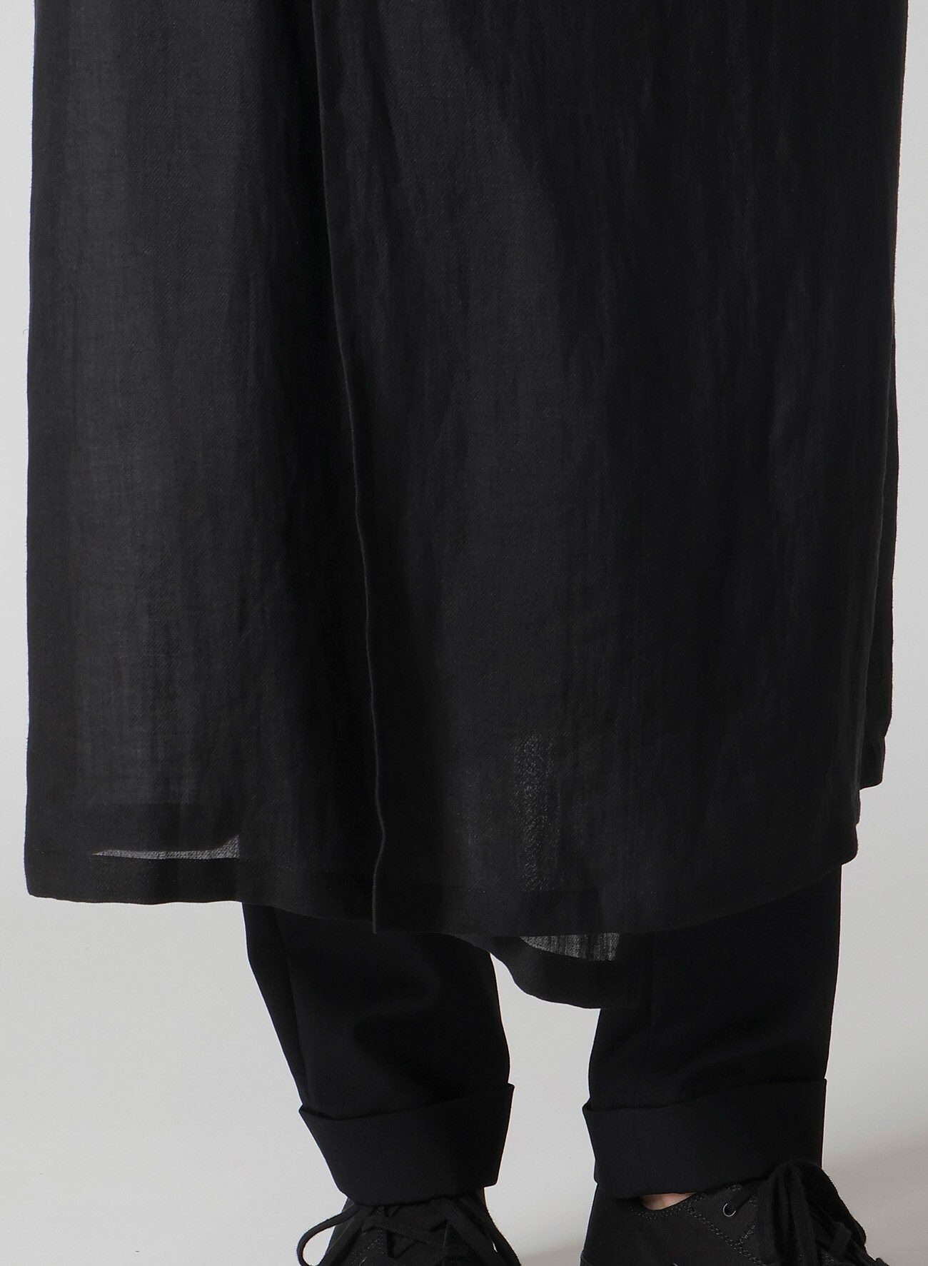 TWILL BOX SILHOUETTE COAT