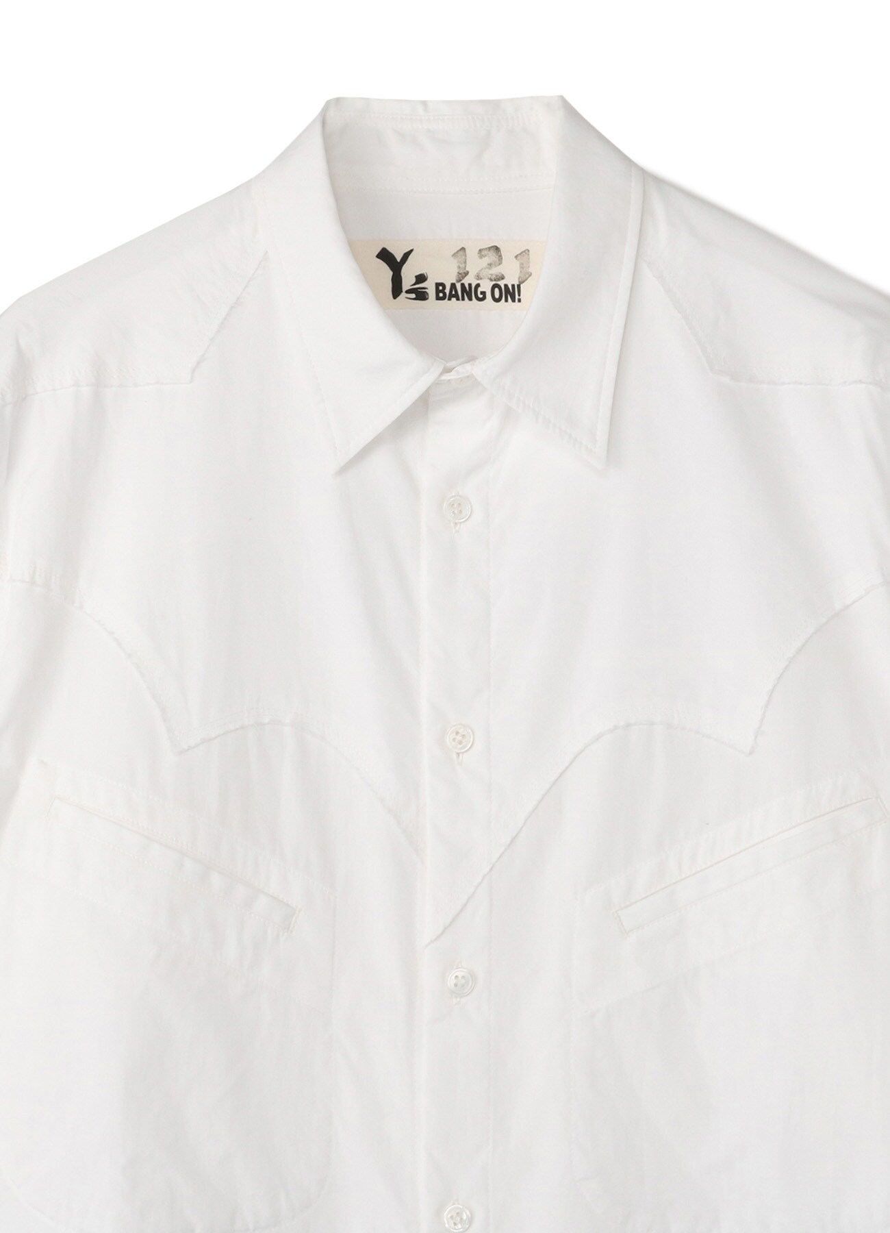 Y's BANG ON!No.121 Western style-shirts Cotton broad