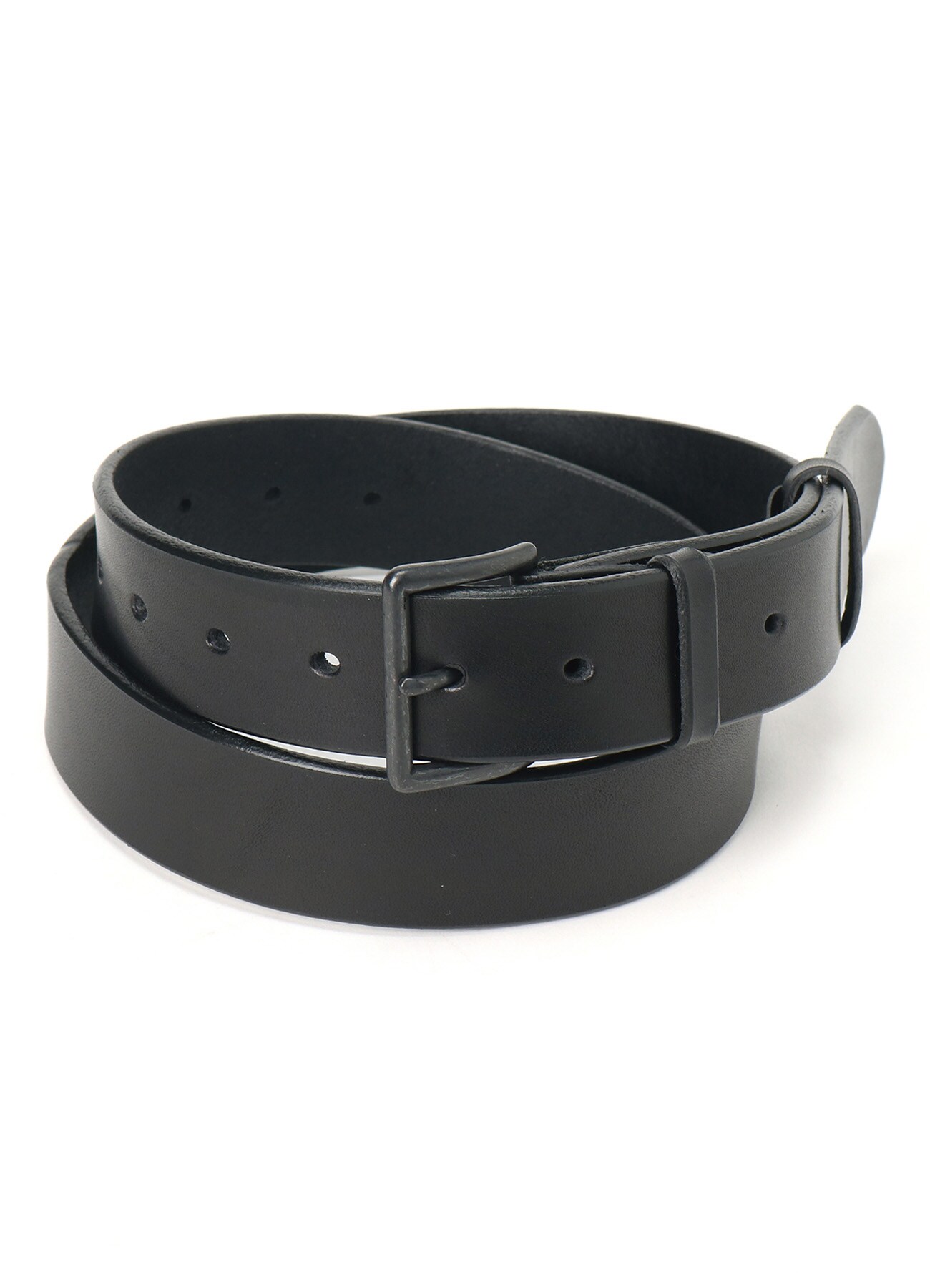 THICK SMOOTH LEATHER 35MM BELT