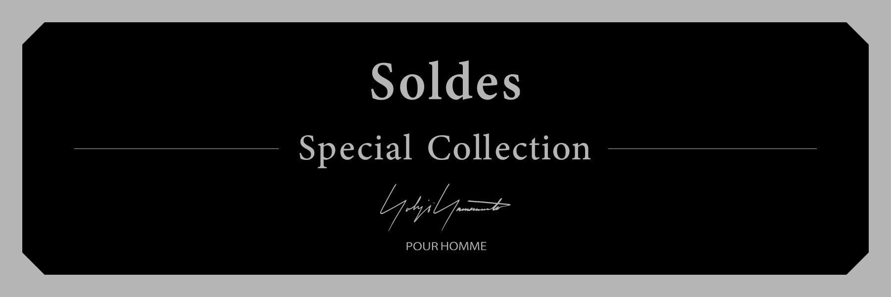 9/19 18:00 YY soldes (HOMME)