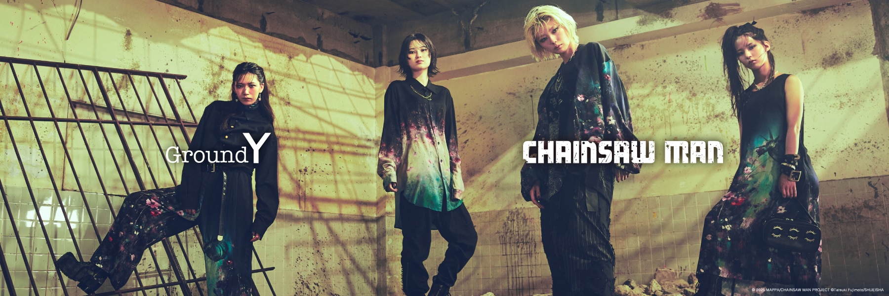 10/3 12:00 Ground Y x CHAINSAWMAN