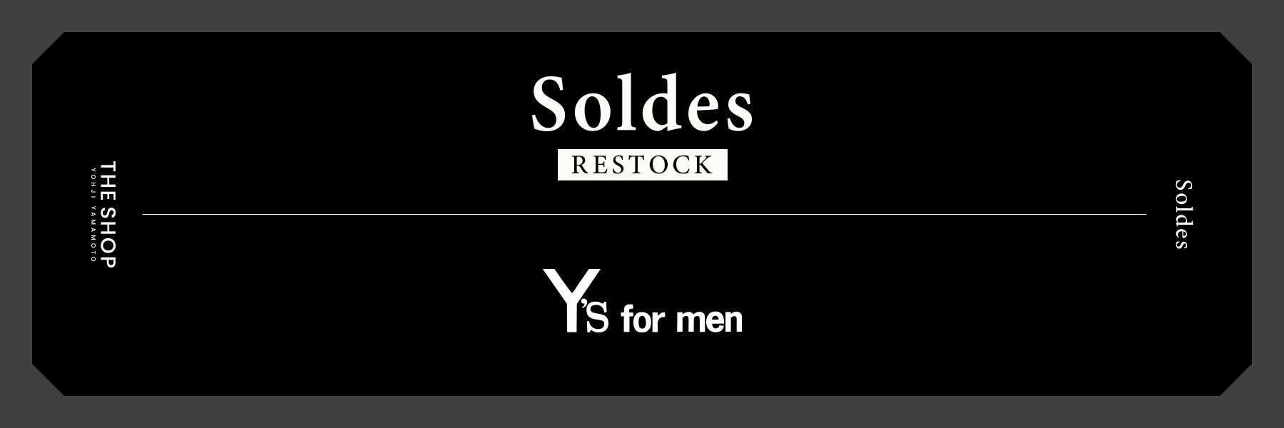 7/10 18:00 Y’s for men