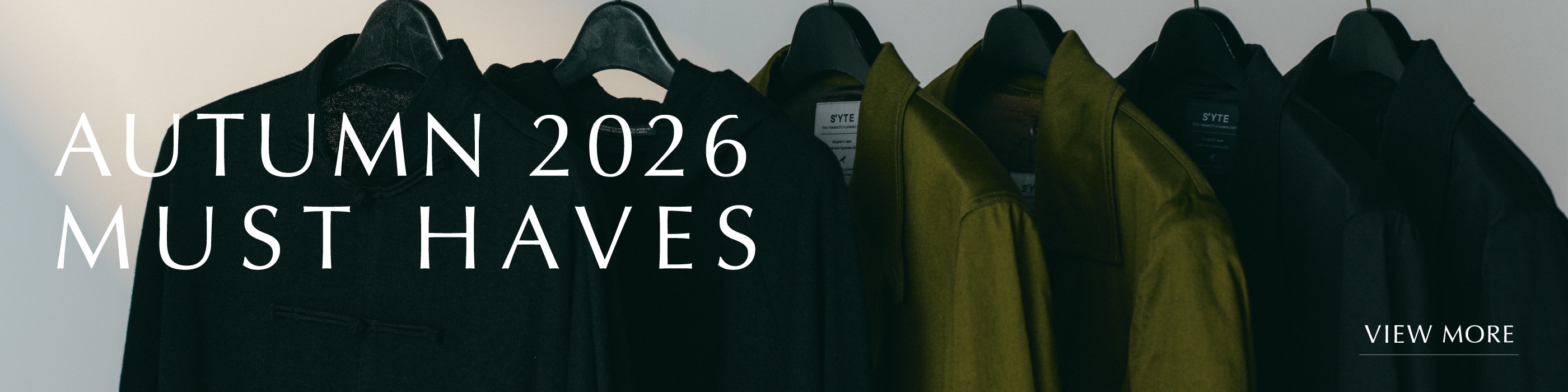 AUTUMN MUST HAVES