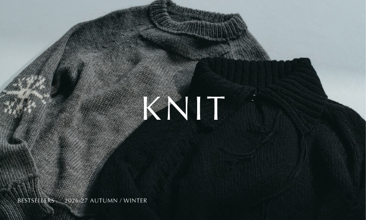 KNIT | BESTSELLERS: ｜THE SHOP YOHJI YAMAMOTO