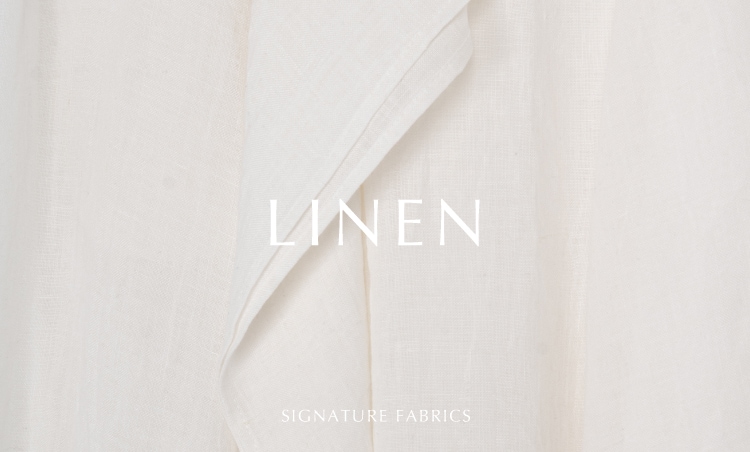 LINEN SIGNATURE FABRICS: ｜THE SHOP YOHJI YAMAMOTO