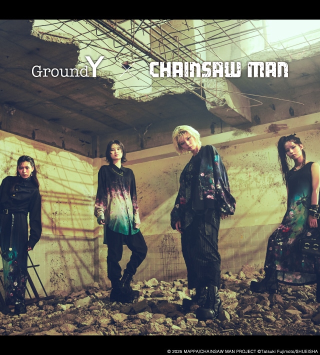 groundY サルエルパンツ ブラックとグリーンのグラフィック groundY サルエルパンツ ブラックとグリーンのグラフィック 2025