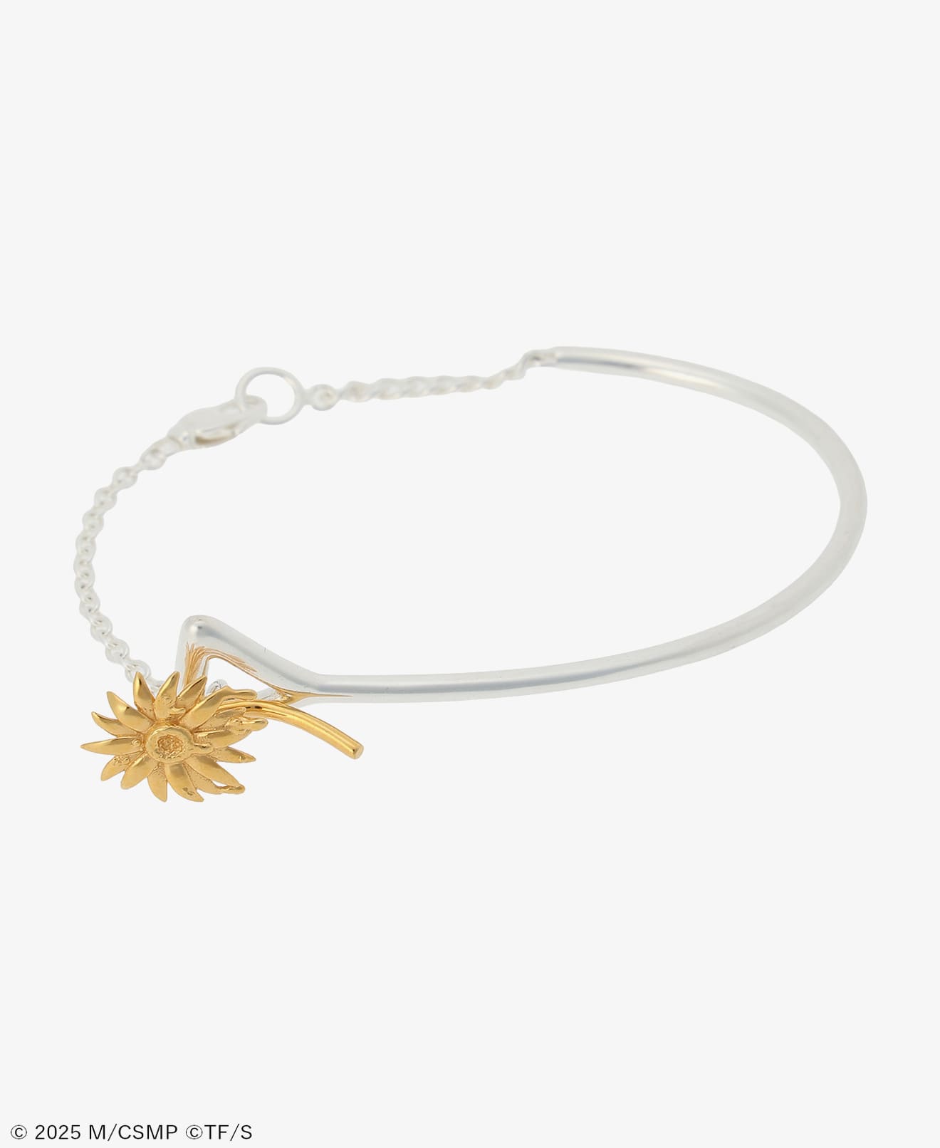 FLOWER AND STARTING HANDLE BRACELET