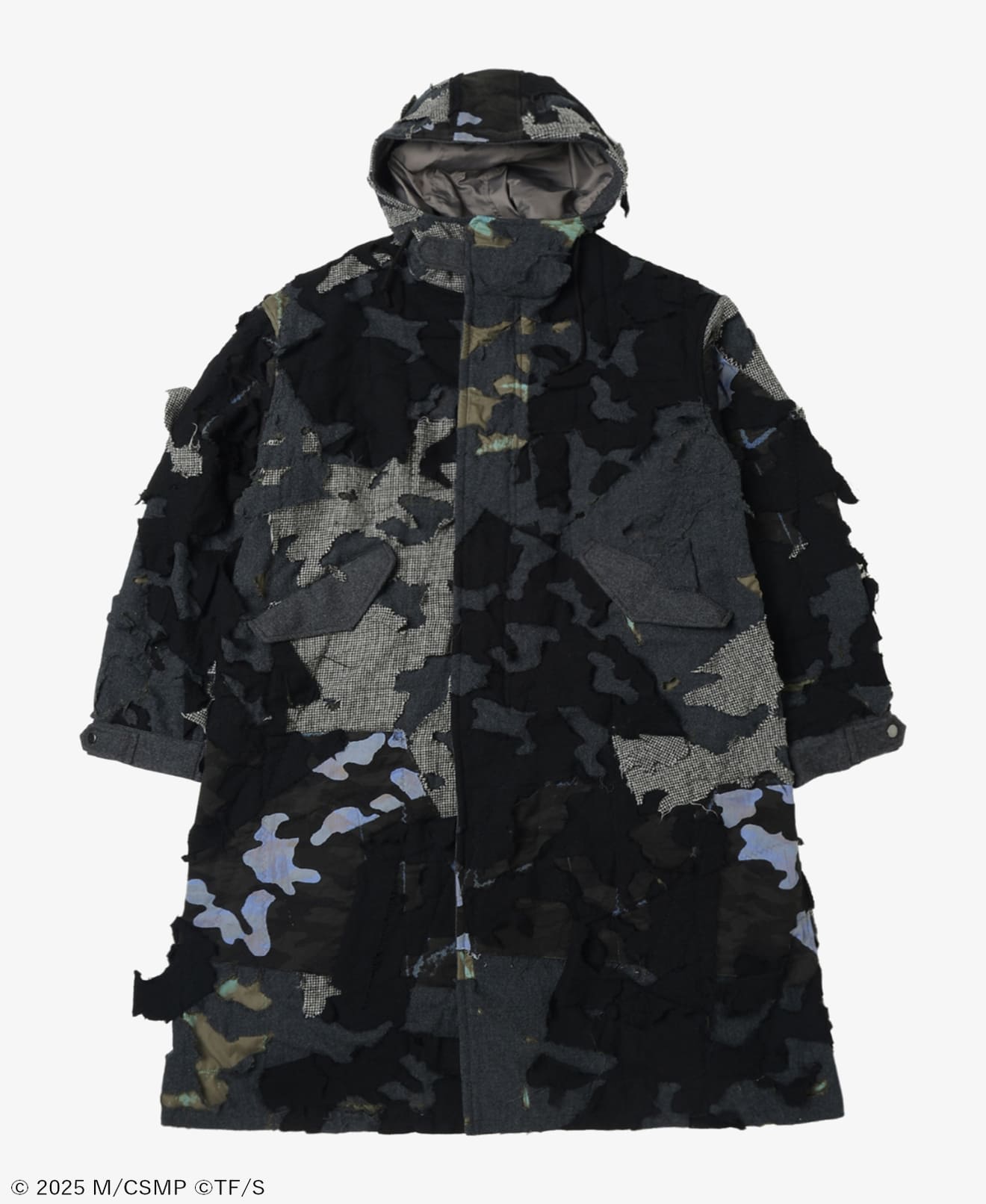 EXPLOSION CAMOUFLAGE FOODET COAT