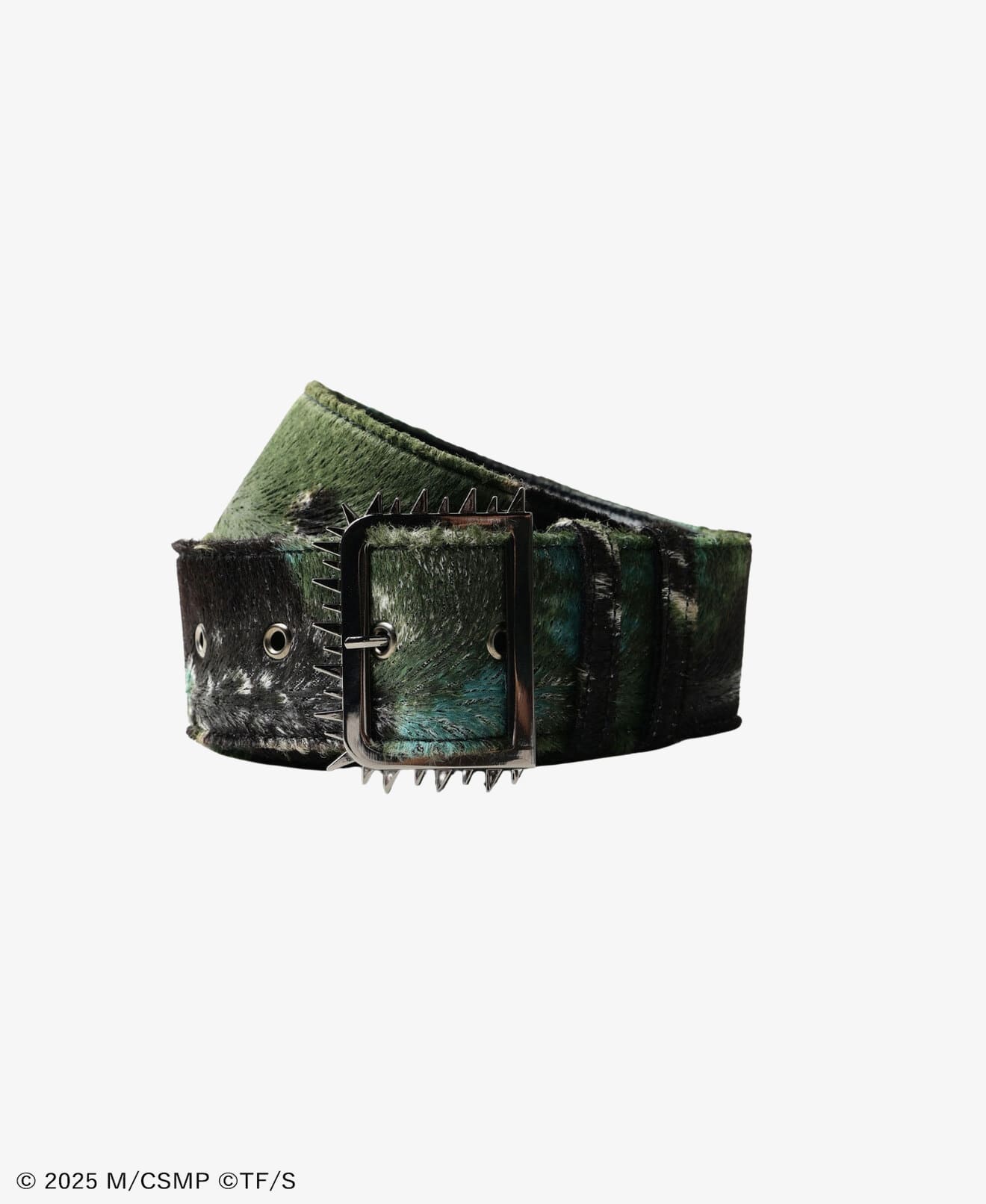 CHAINSAW HAIR CALF BELT KHAKI