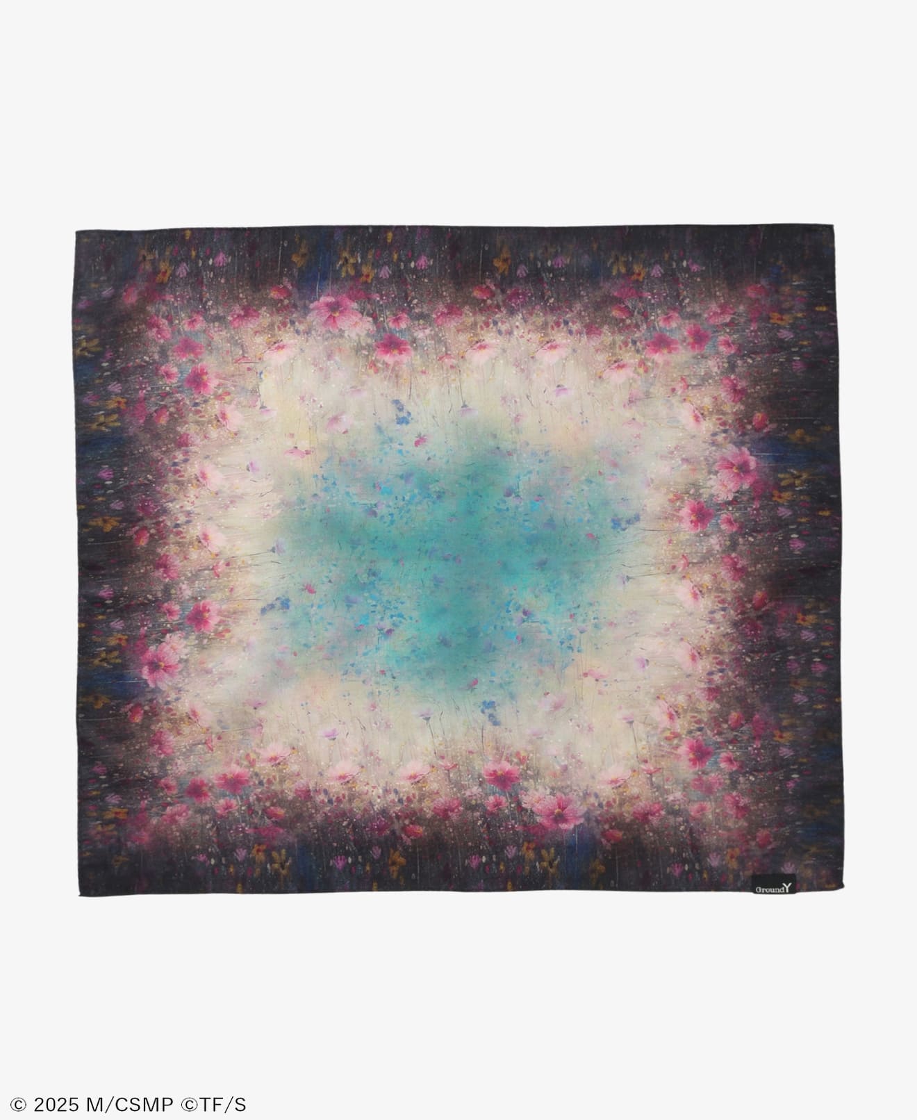 FLOWER GRAPHIC HANDKERCHIEF
