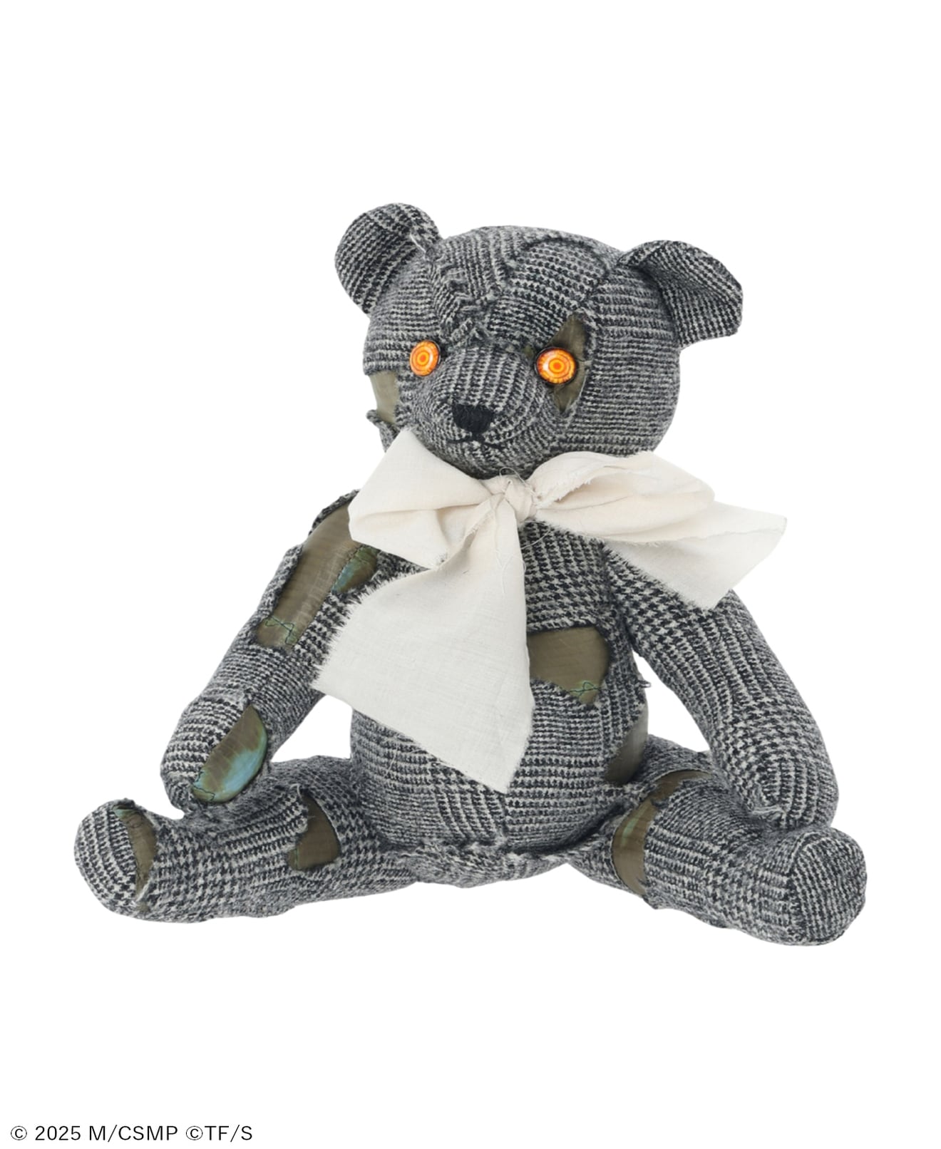 EXPLOSION TEDDY BEAR /GREY×BEIGE