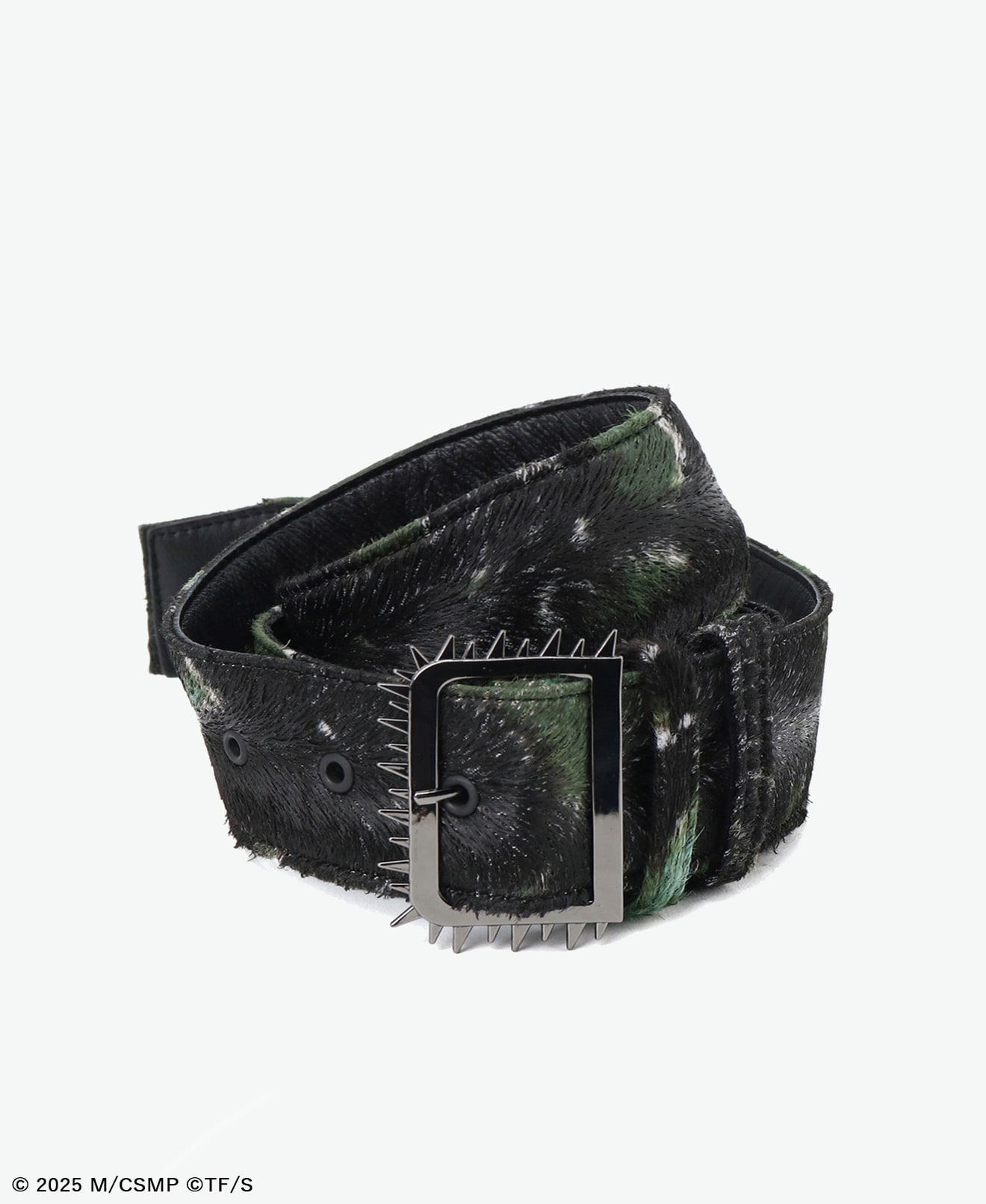 CHAINSAW HAIR CALF BELT KHAKI
