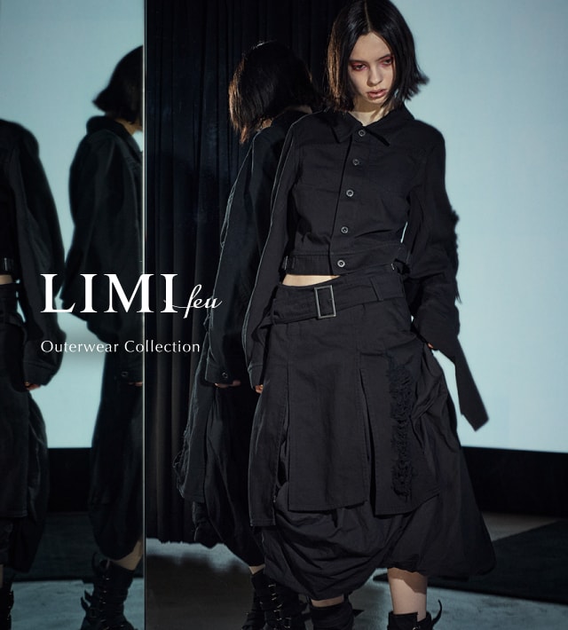 タグ付き✨️LIMI feu ケーブル編み ニットワンピース ヨウジヤマモト ヨウジヤマモト ファムYohji Yamamoto FEMME モノグラム