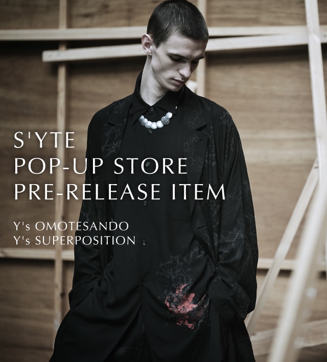 S'YTE（サイト）｜【公式通販】THE SHOP YOHJI YAMAMOTO