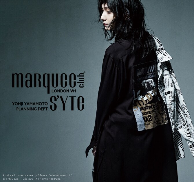 S'YTE × marquee club® COLLABORATION