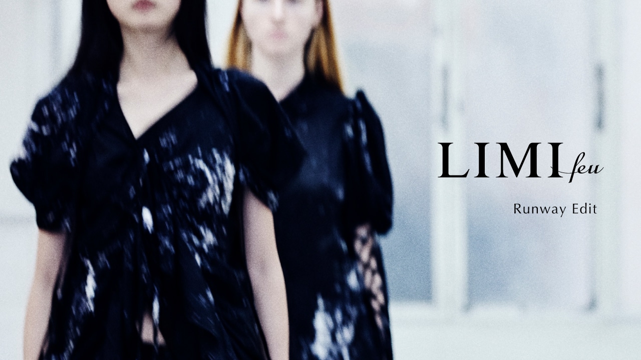 LIMI feu Runway Edit: ｜THE SHOP YOHJI YAMAMOTO