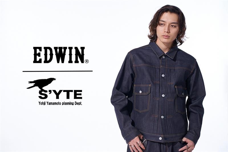 s’yte POLYESTER WASHER TWILL JACKET S'YTE × EDWIN Collaborate Collection: ｜THE SHOP YOHJI YAMAMOTO