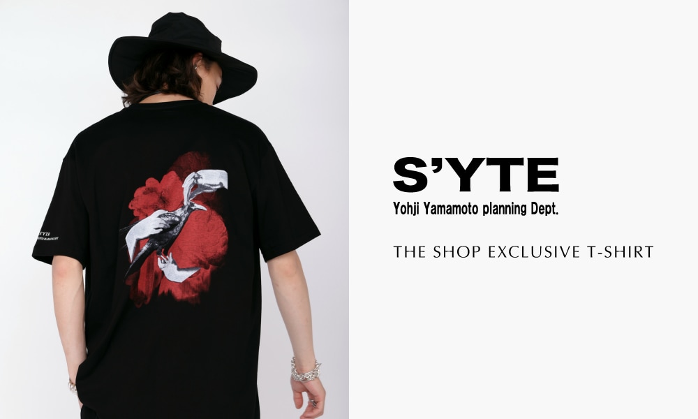 S'YTE THE SHOP EXCLUSIVE GRAPHIC T-SHIRT: ｜THE SHOP YOHJI YAMAMOTO