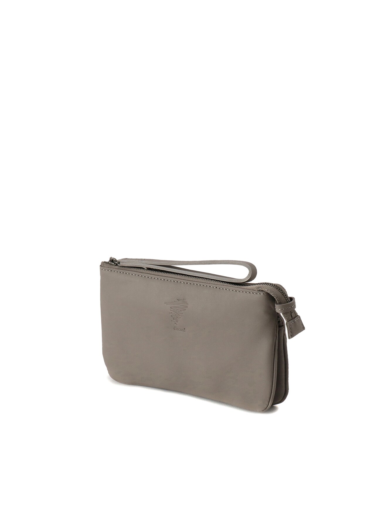 WASHED LEATHER MINI WALLET(FREE SIZE Black): Ground Y｜THE SHOP