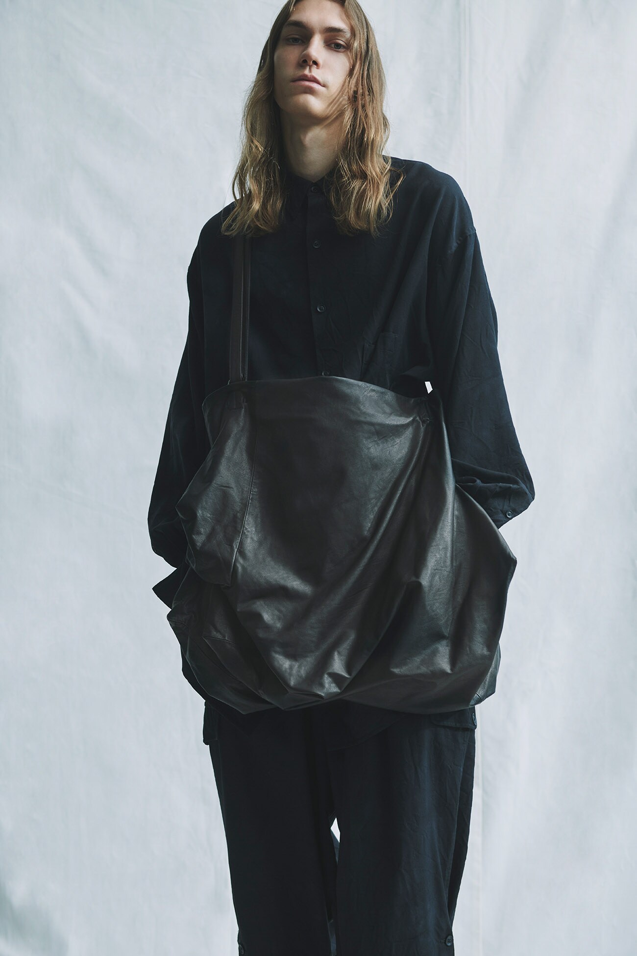 Unevenness tote(Leather)