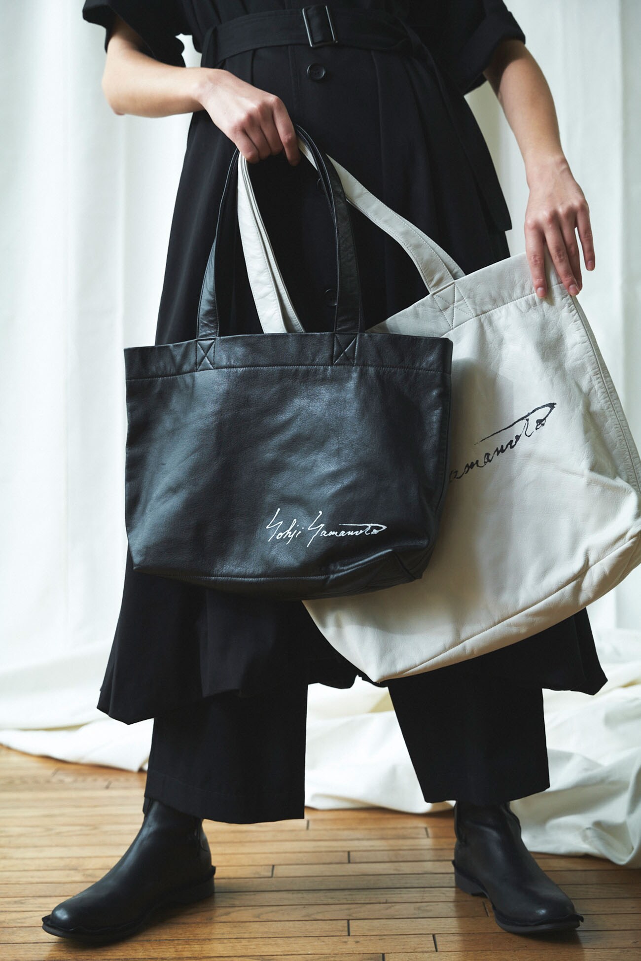 Signature tote(M) ディスコードヨウジヤマモト トートバッグ - トート