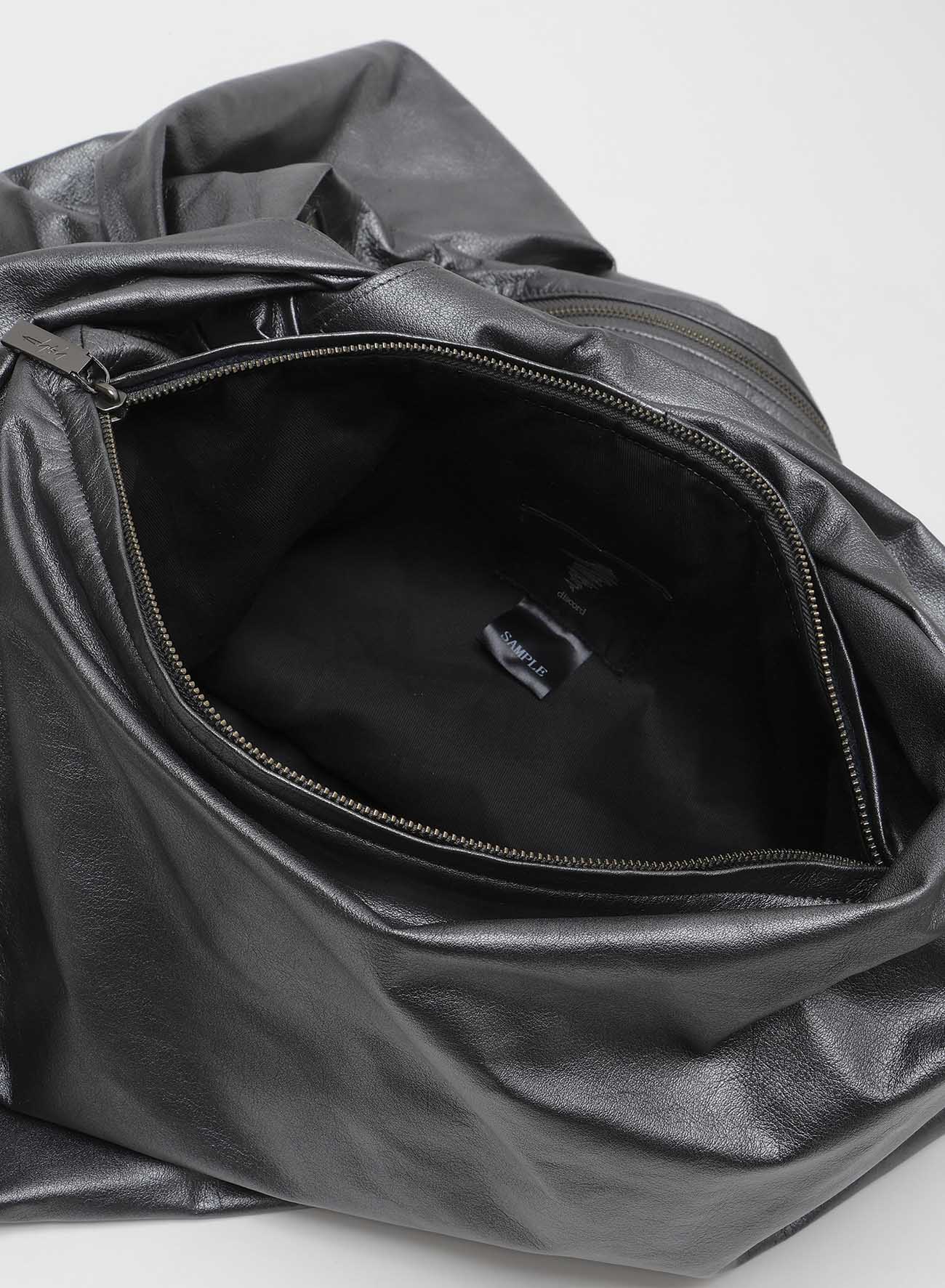 DRAPED ZIP BAG【9/26 12:00 Release】