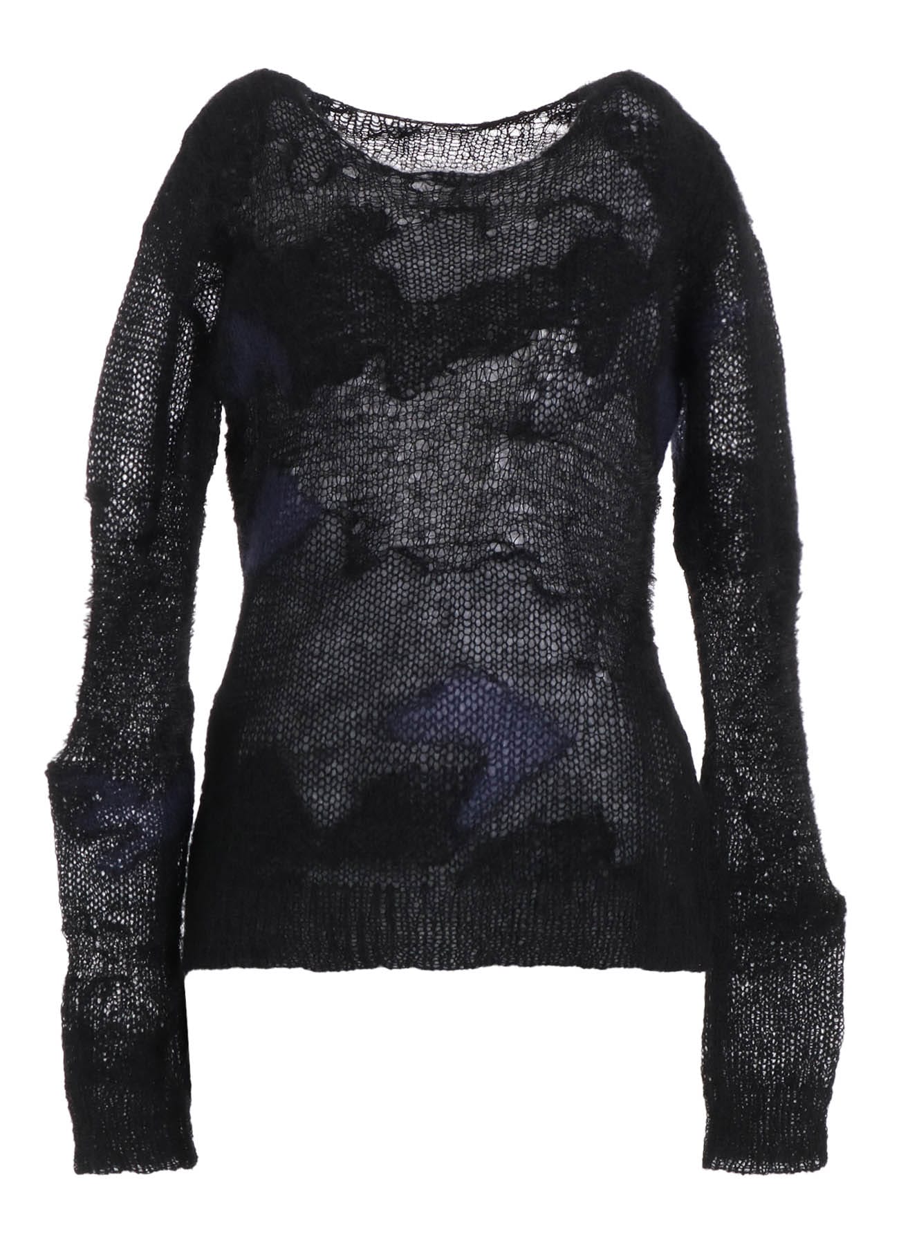 MOHAIR R-CAMOFLAGE KNIT