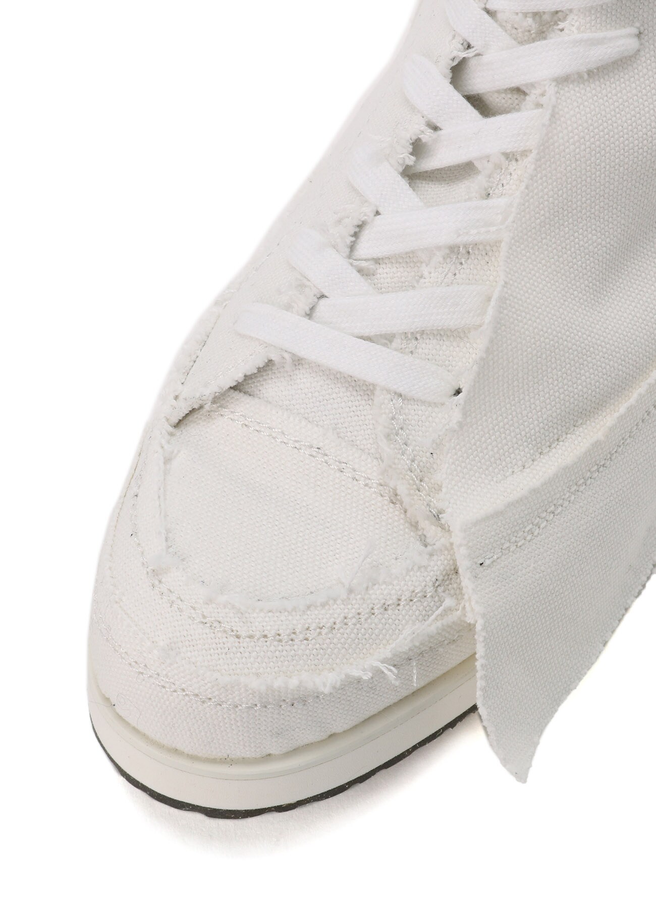 8 CAMVAS HIGH TOP LAYERED SNEAKER(25 White): Vintage 1.1｜THE SHOP