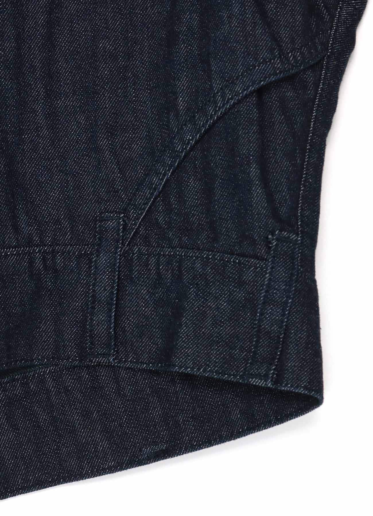 10 OZ UNEVEN YARN DENIM P.T DESIGN PKT BLOUSON
