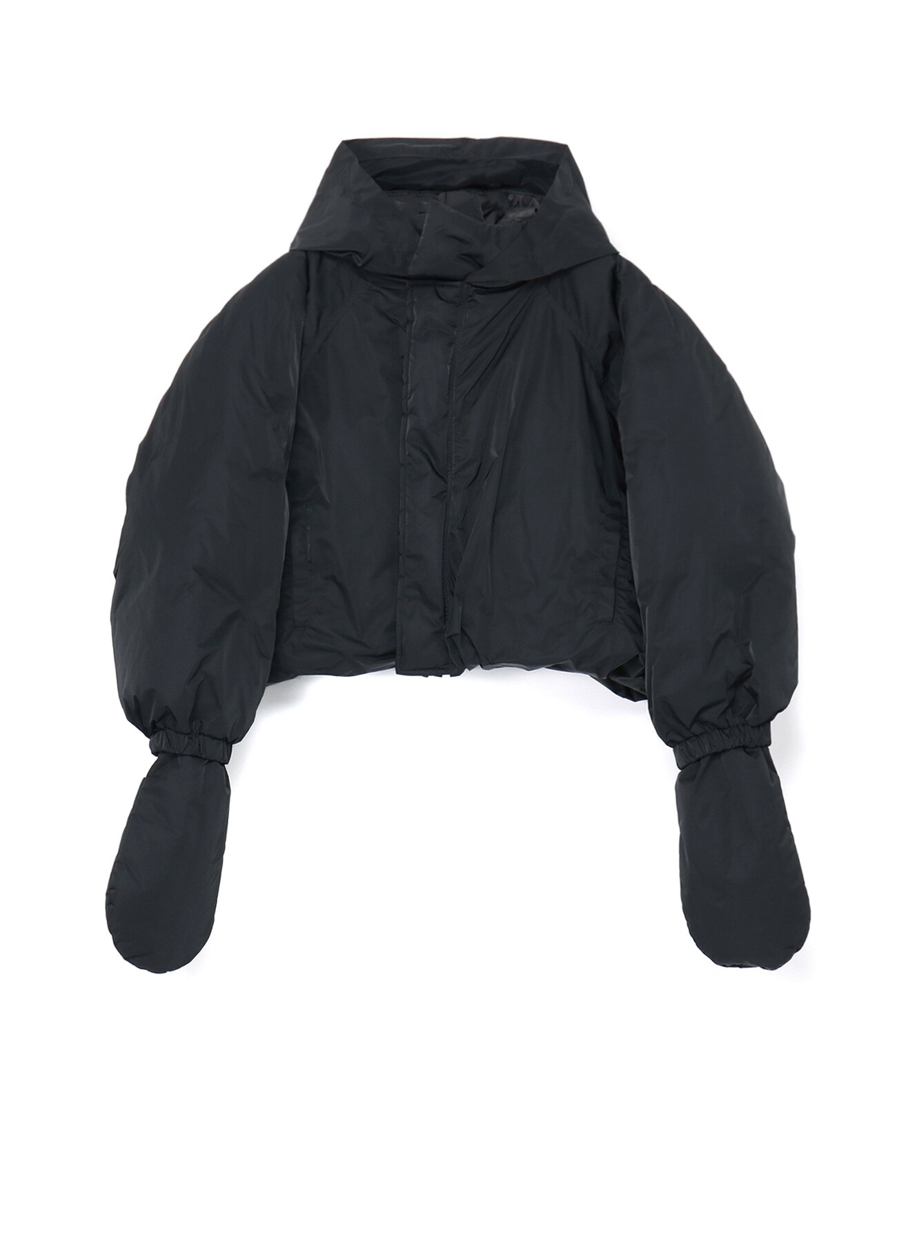 PE TWILL WITH MITTEN COAT JACKETS