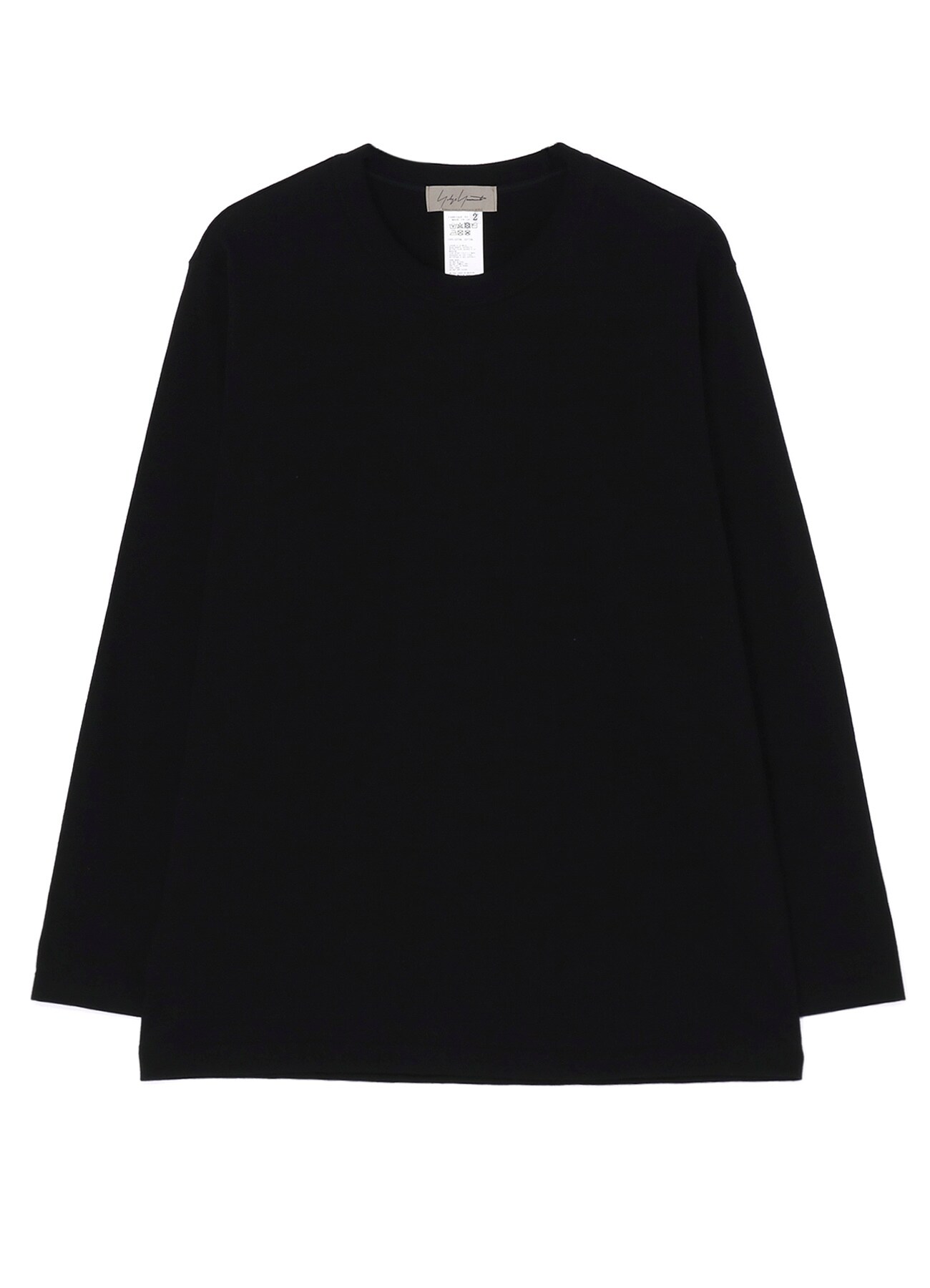 2 PACK LONG T-shirt(S BlackxBlack): Yohji Yamamoto｜THE SHOP YOHJI