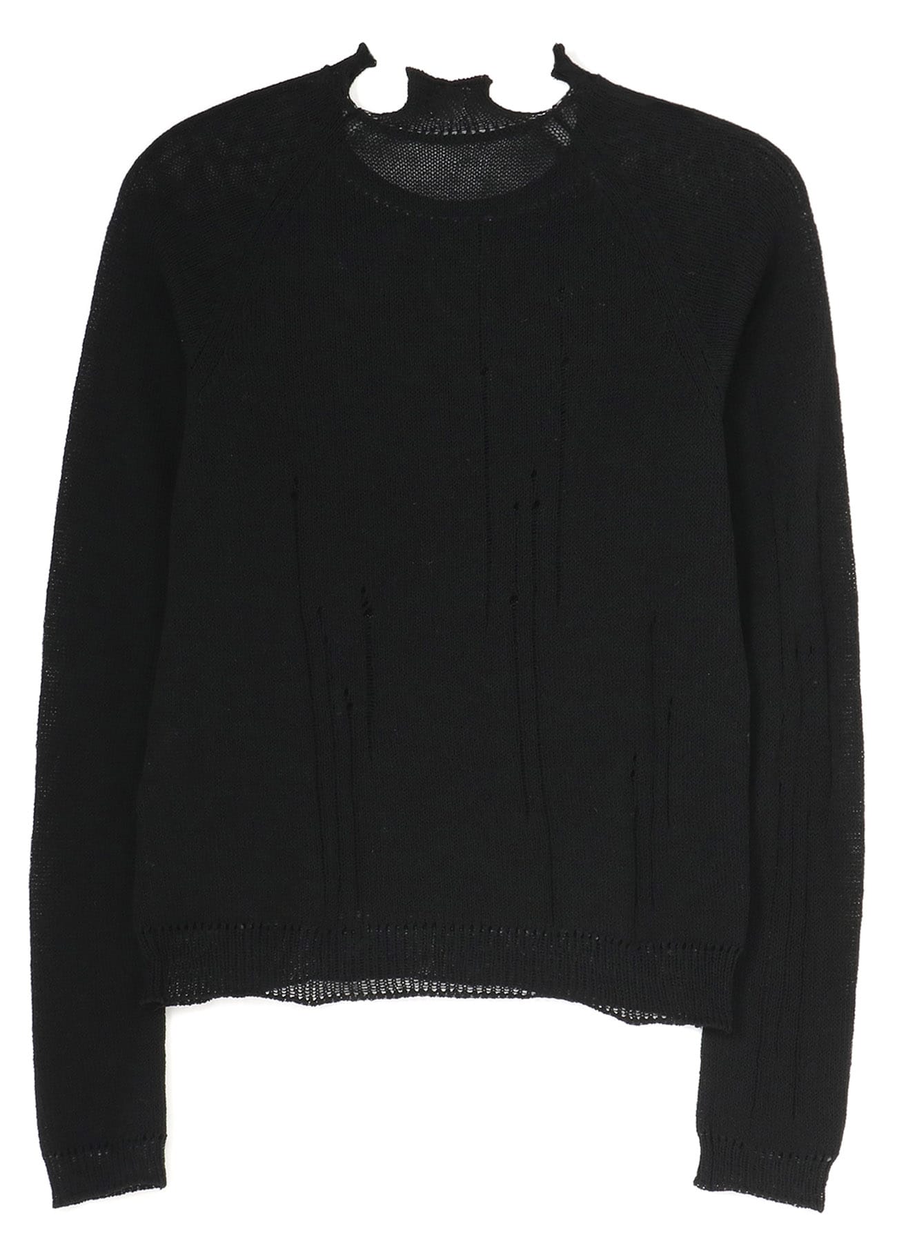 7G1P DROP STITCH PS BROAD KNIT RN L SLV