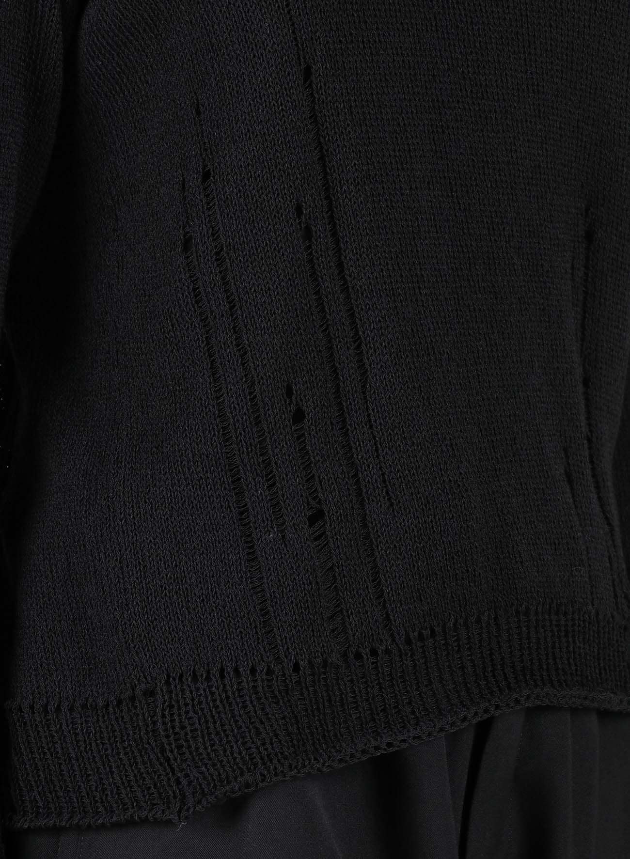 7G1P DROP STITCH PS BROAD KNIT RN L SLV