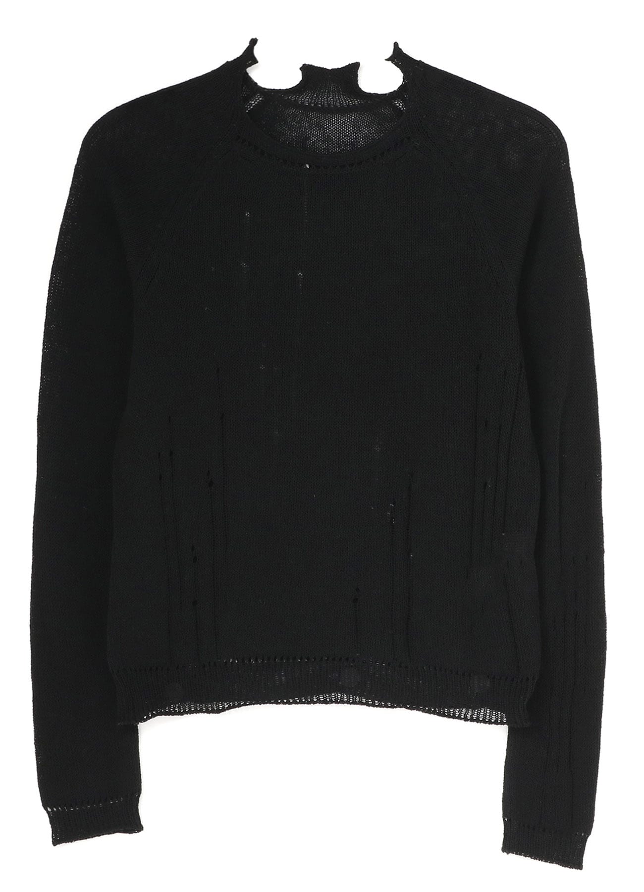 7G1P DROP STITCH PS BROAD KNIT RN L SLV