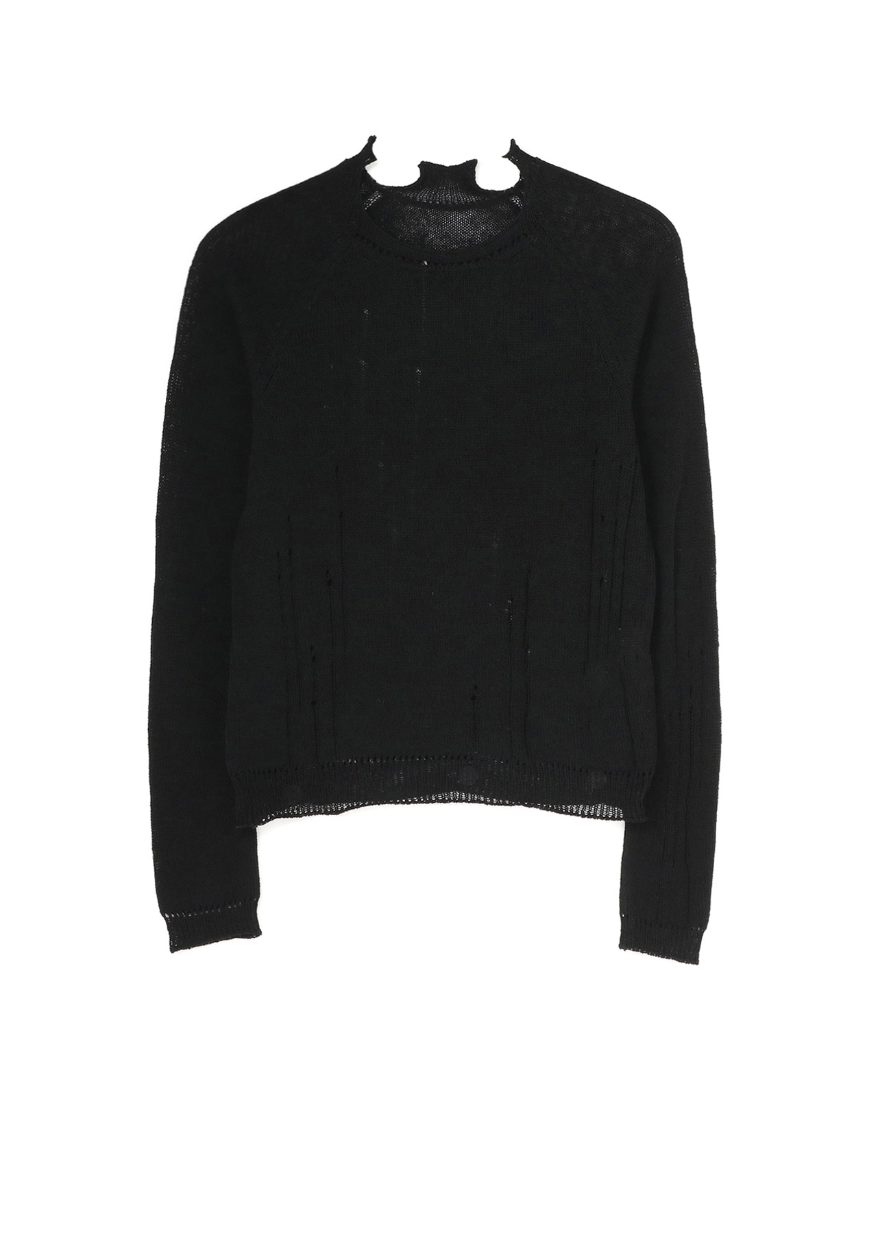 7G1P DROP STITCH PS BROAD KNIT RN L SLV