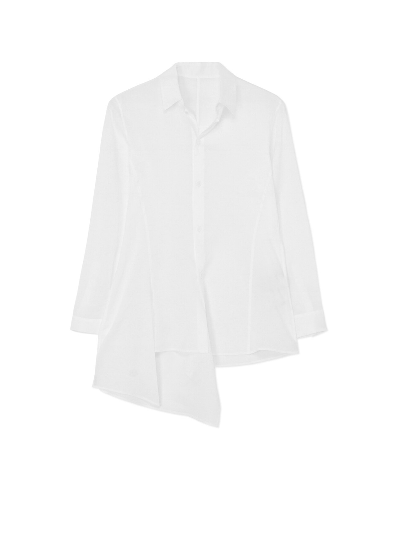 CELLULOSE LAWN LONG PANELLED SHIRT