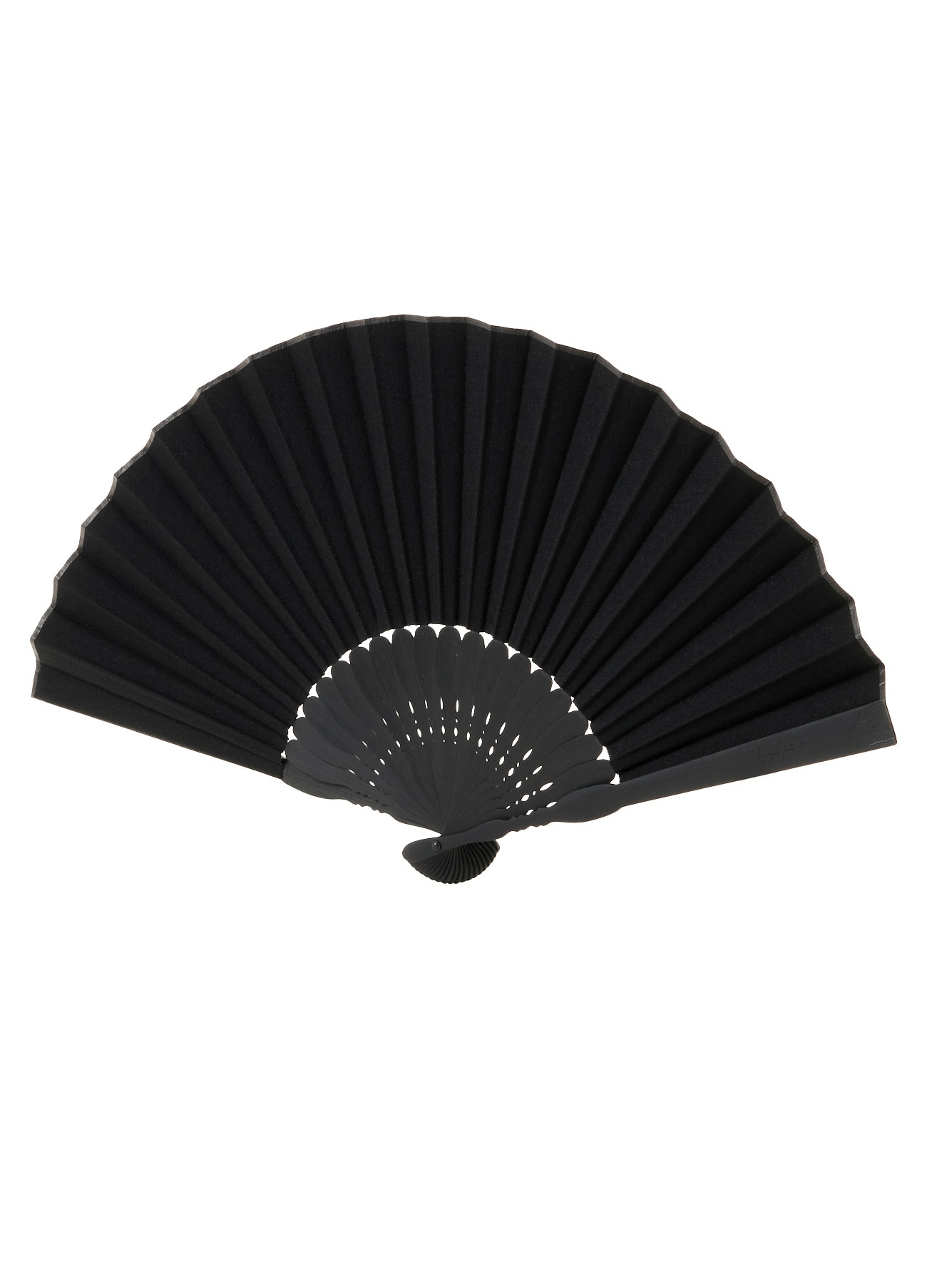 Yohji Yamamoto Folding Fan(FREE SIZE Black): Yohji Yamamoto｜THE