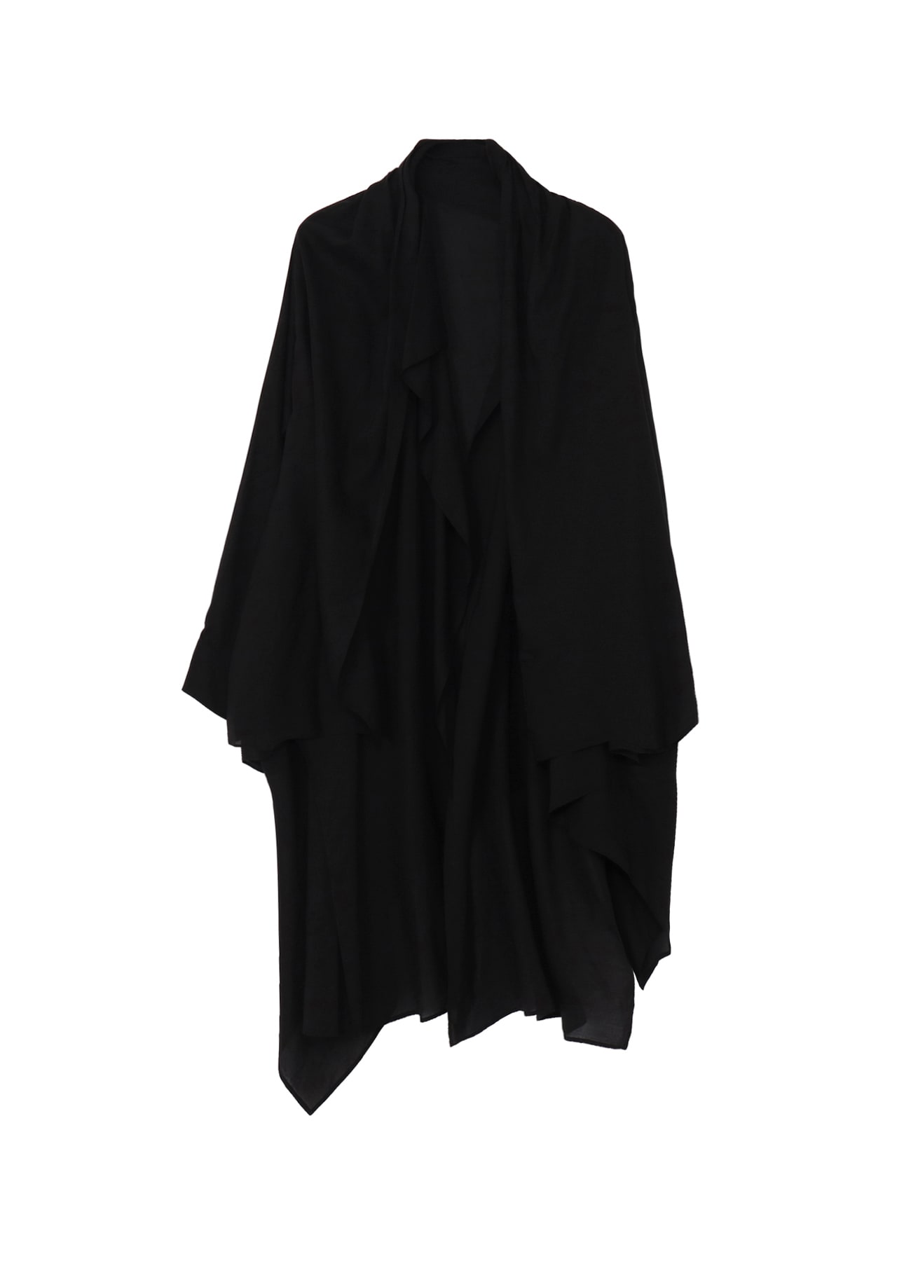 CELLULOSE LAWN ASYMMETRIC DRAPED BLOUSE