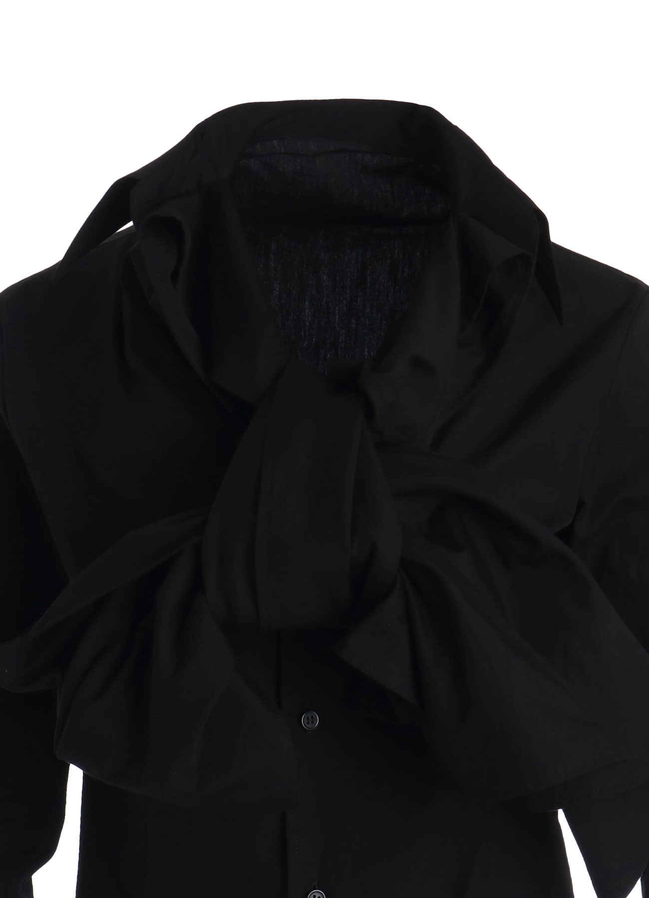 BROAD STOLE DETAIL BLOUSE