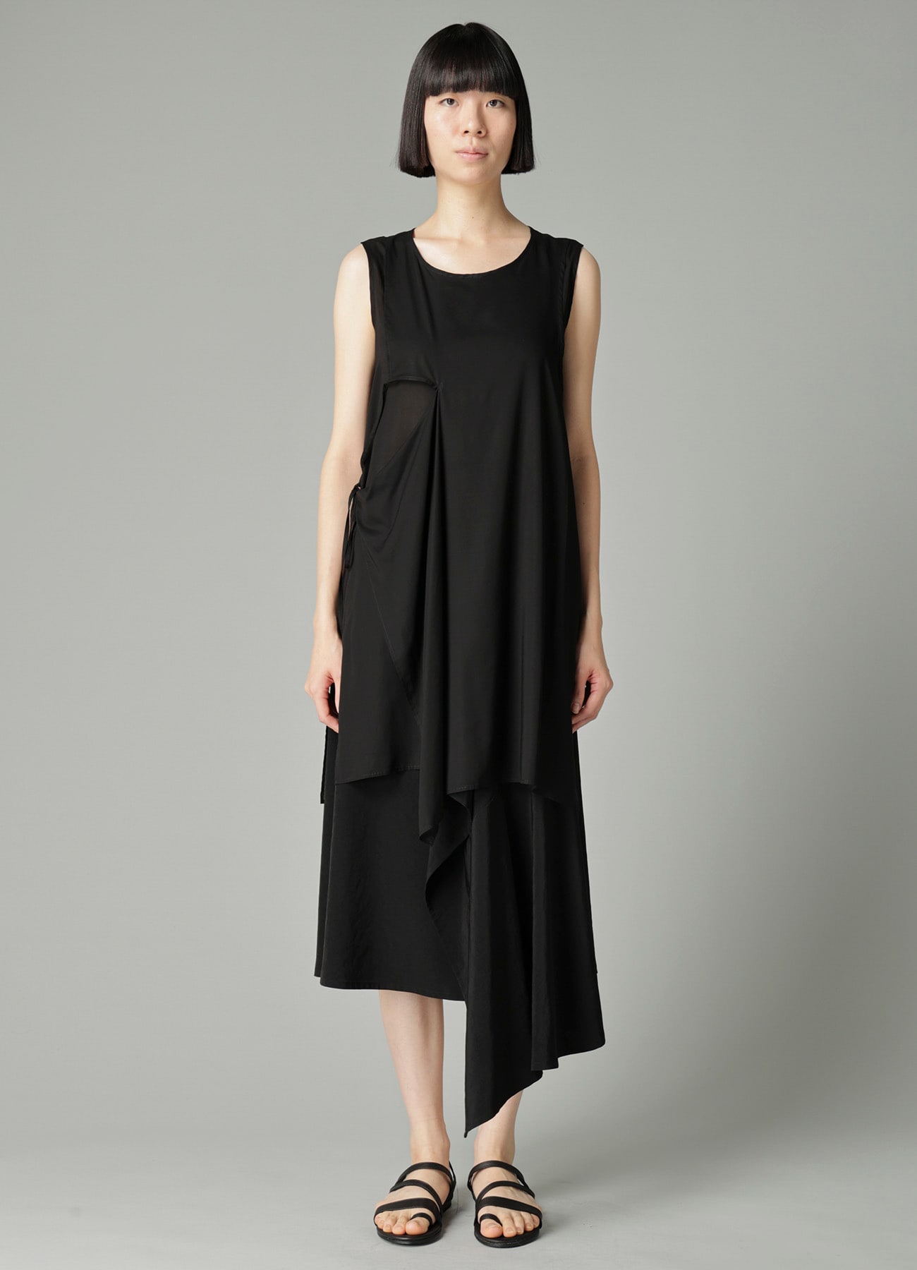 Ry LAWN DOUBLE LAYER SLEEVELESS B