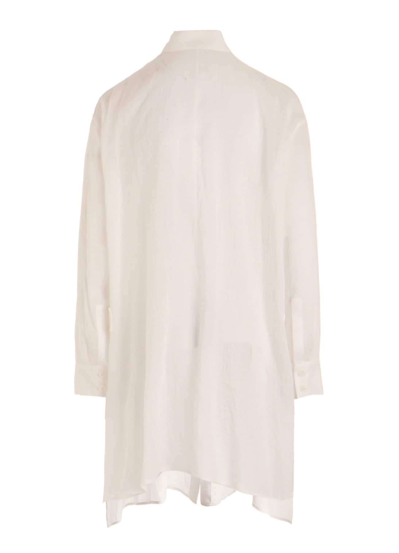 CELLULOSE LAWN F WRAP RELAXED FIT BLOUSE