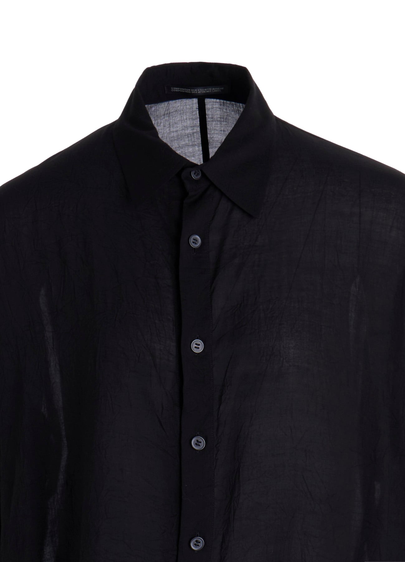 CELLULOSE LAWN F WRAP RELAXED FIT BLOUSE