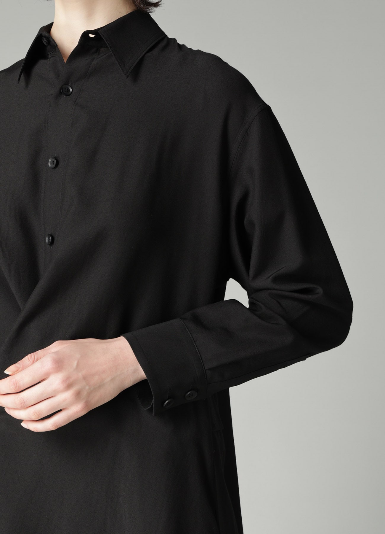 Ry/Si VOILE F WRAP RELAXED FIT BLOUSE