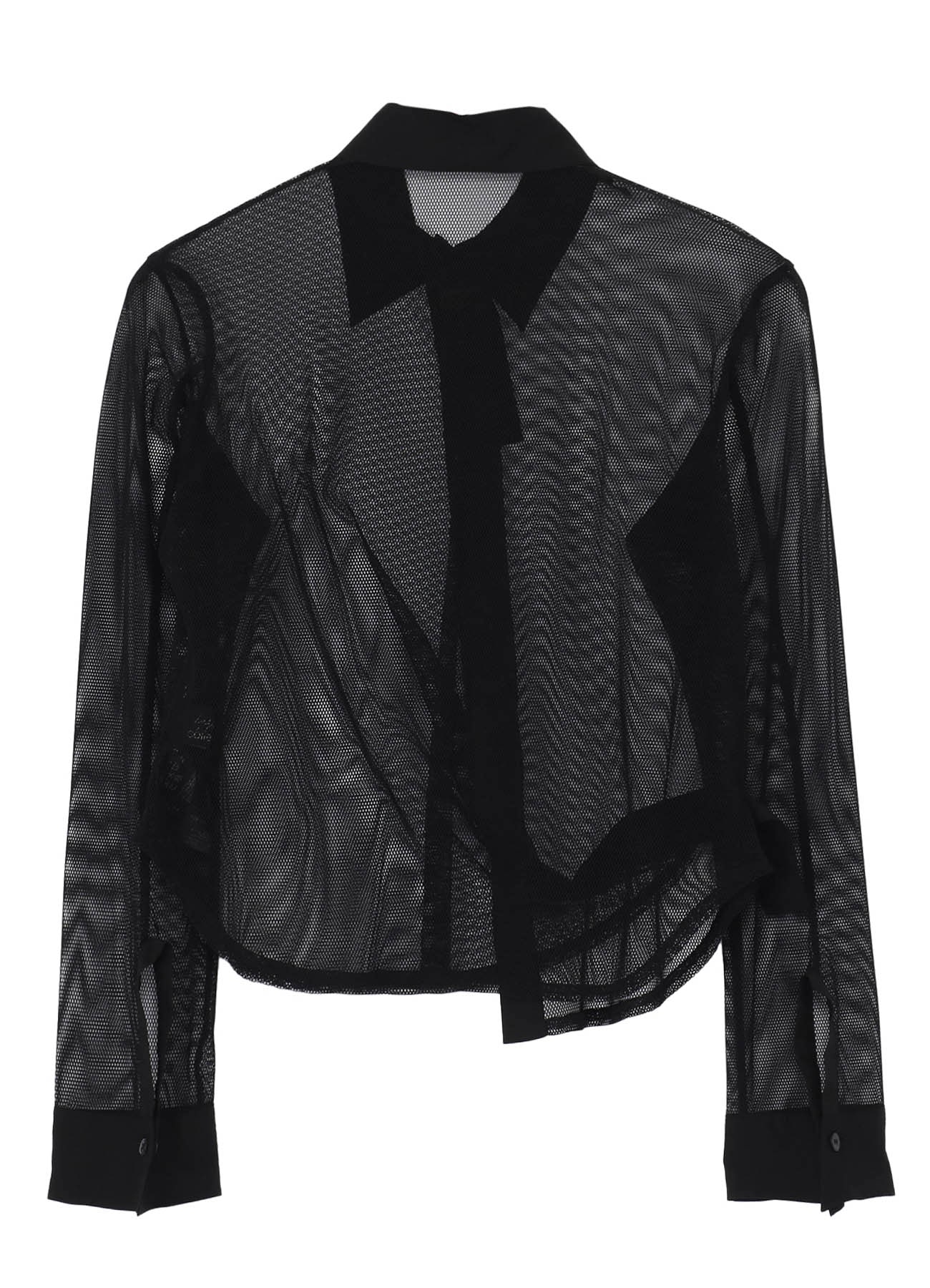 Pe/TULLE  CUFF DETAIL BLOUSE