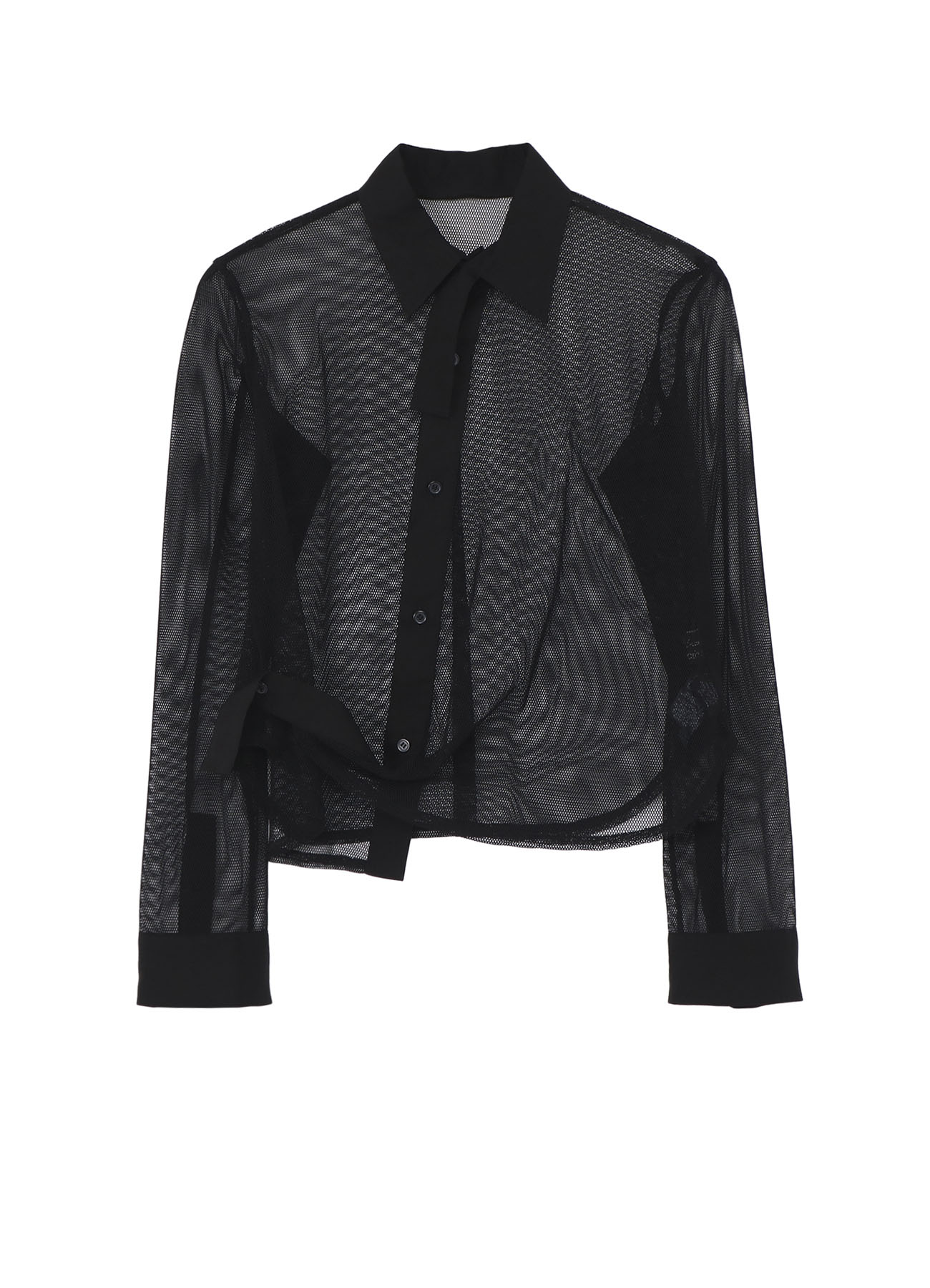 Pe/TULLE  CUFF DETAIL BLOUSE