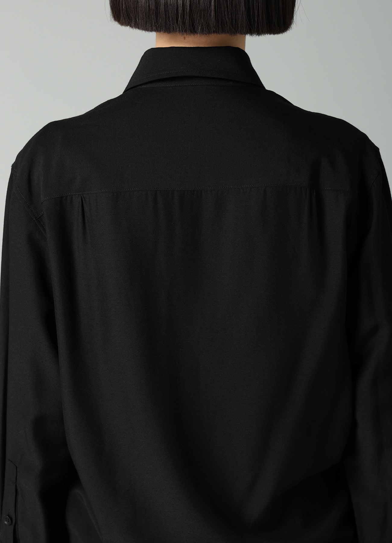 Ry/Si VOILE GATHER DETAIL SHIRT