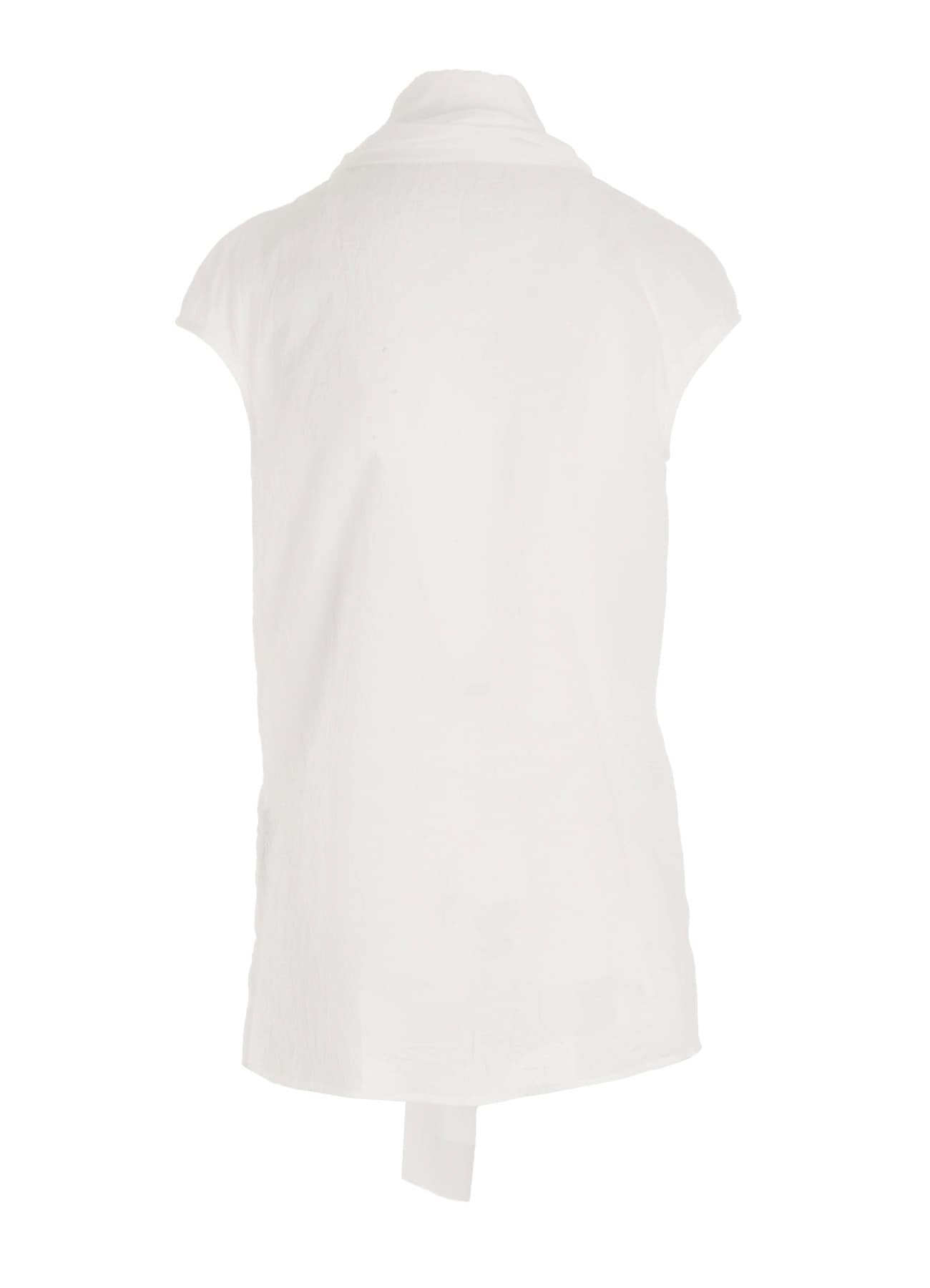 CELLULOSE LAWN FRONT STOLE D FRENCH SLV SHIRT