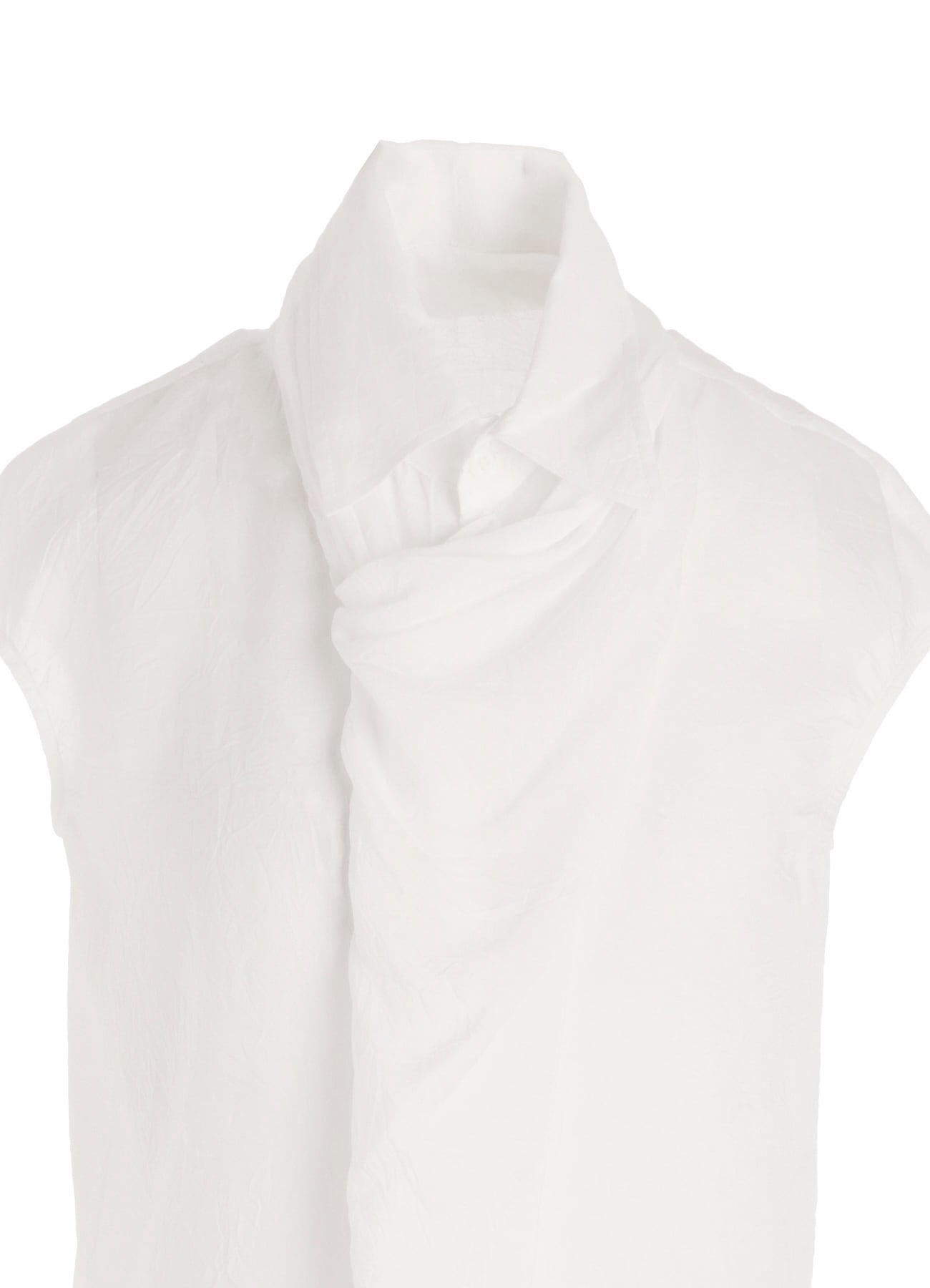 CELLULOSE LAWN FRONT STOLE D FRENCH SLV SHIRT